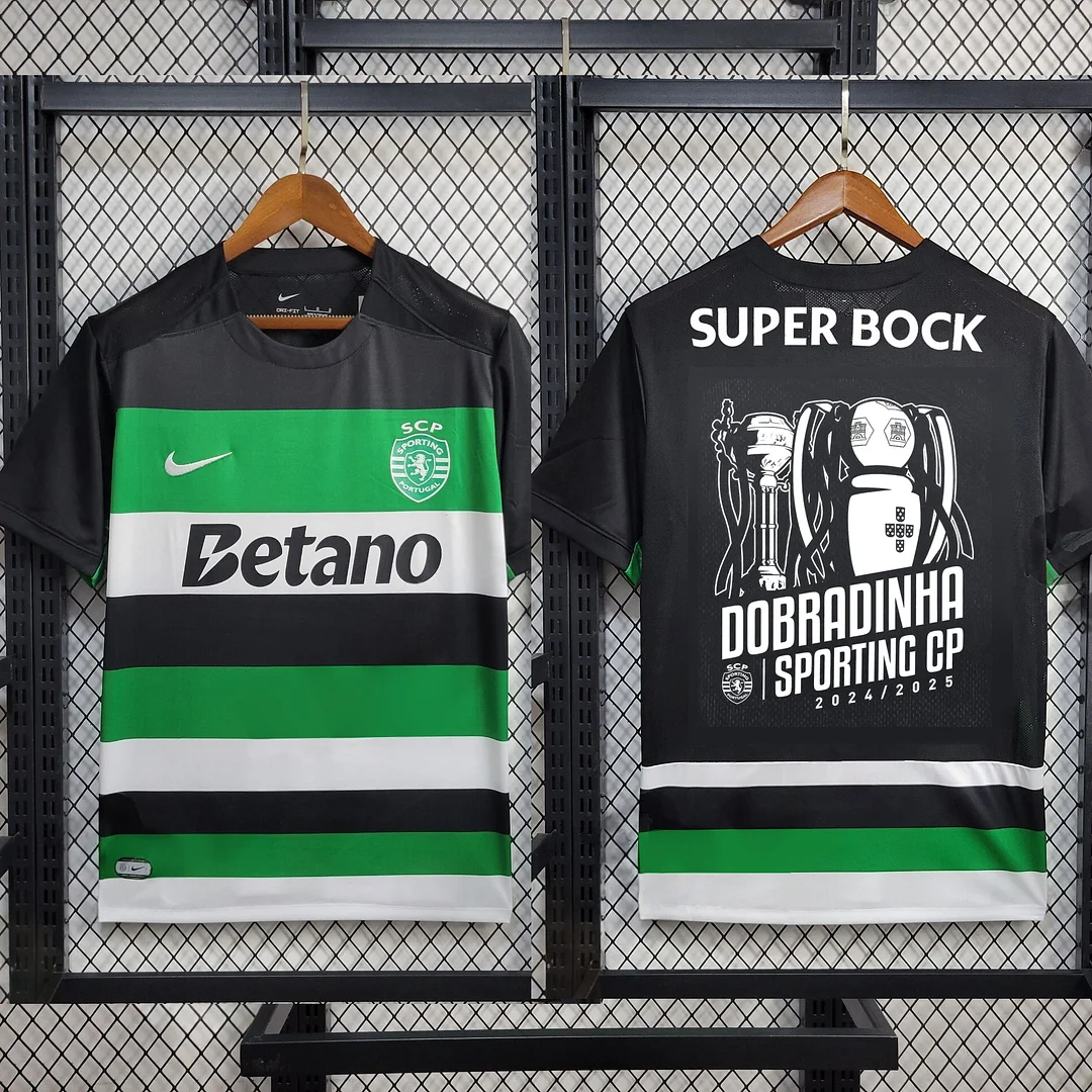 2024/2025 Sporting Lisbon Home Champion Football Shirt 1:1 Thai Quality
