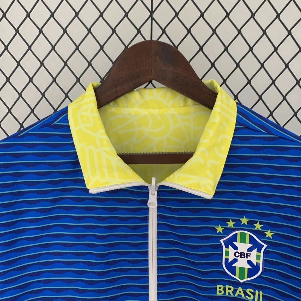2024 Brazil Reversible Windbreaker Football Shirt