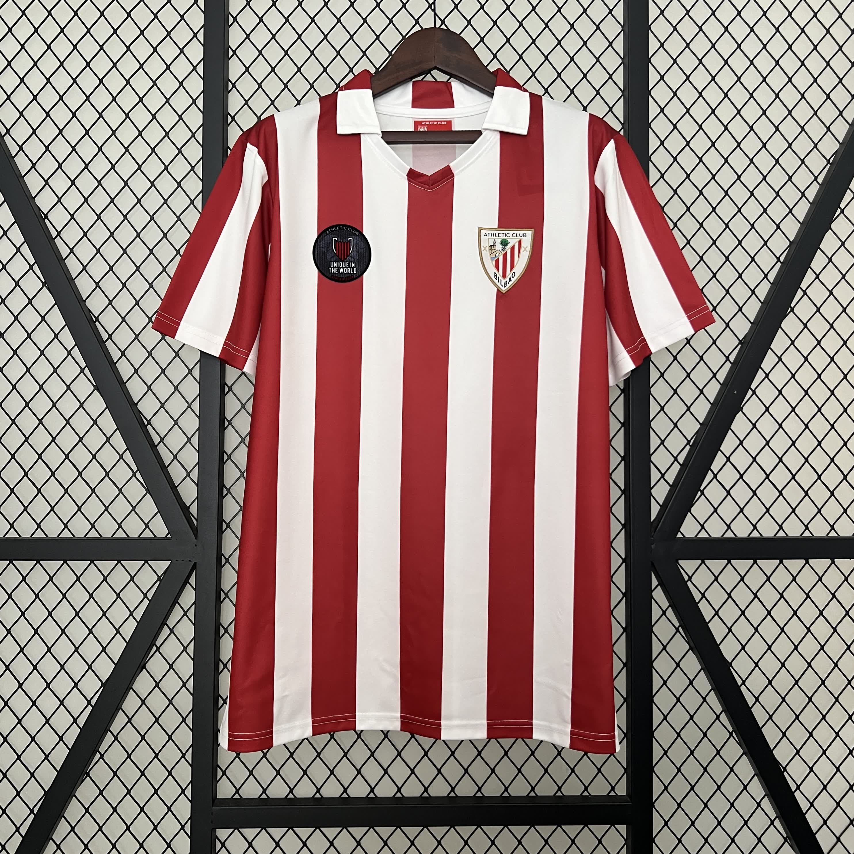 1984 Retro Athletic Bilbao Home Football Shirt