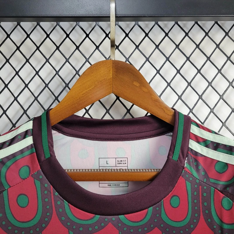 2024 Long Sleeve Mexico Home Football Shirt