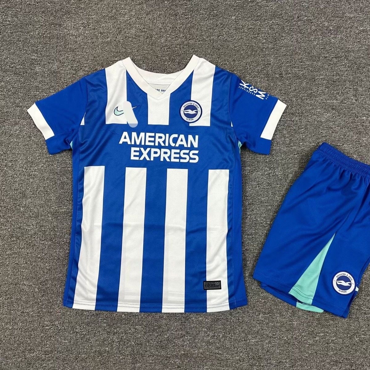 2025/2026 Brighton Home Football shirtKids Size 1:1 Thai Quality