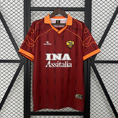 1999/2000 Retro AS Roma HomeFootball shirt 1:1 Thai Quality