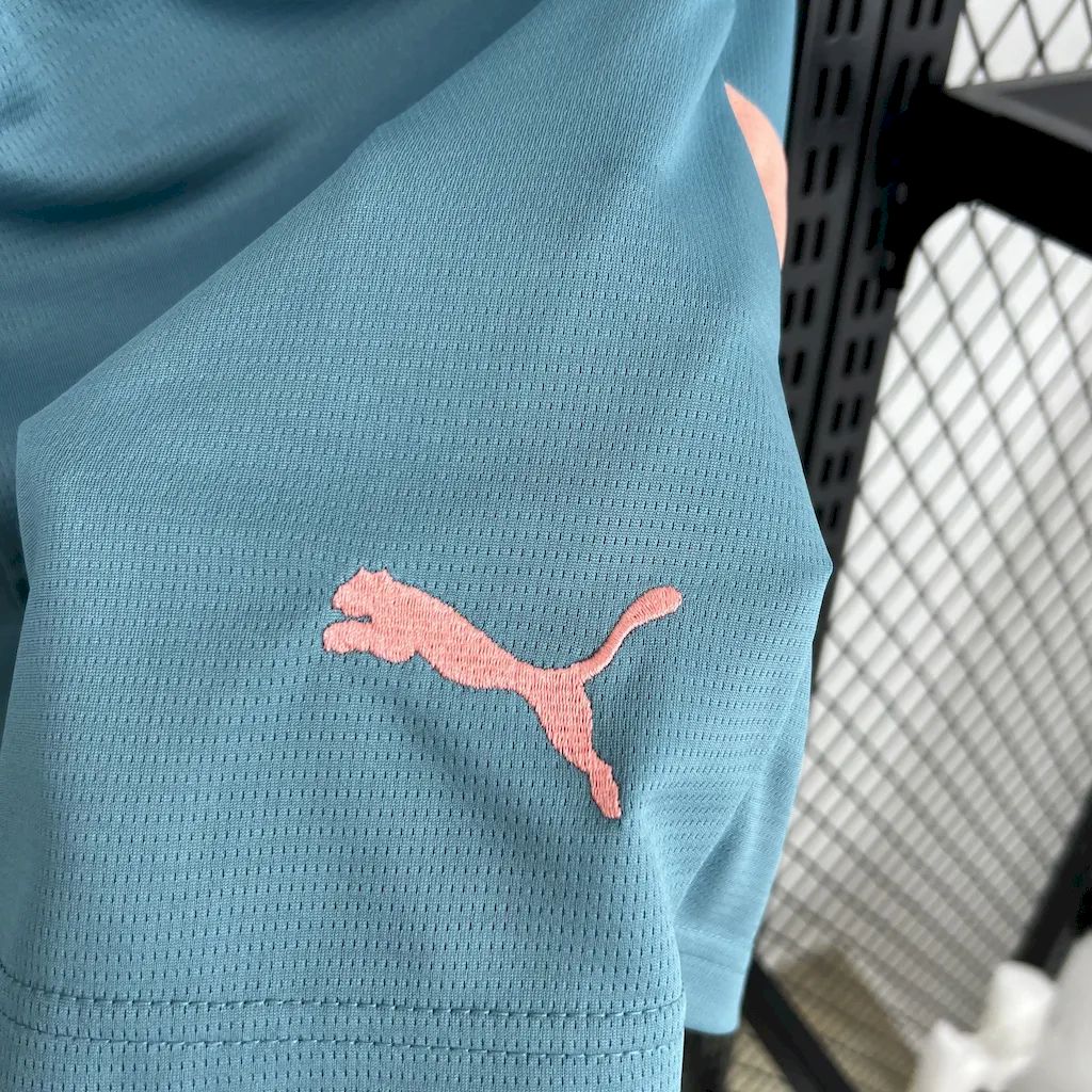 2024/2025 Manchester City Fourth Away White Shorts