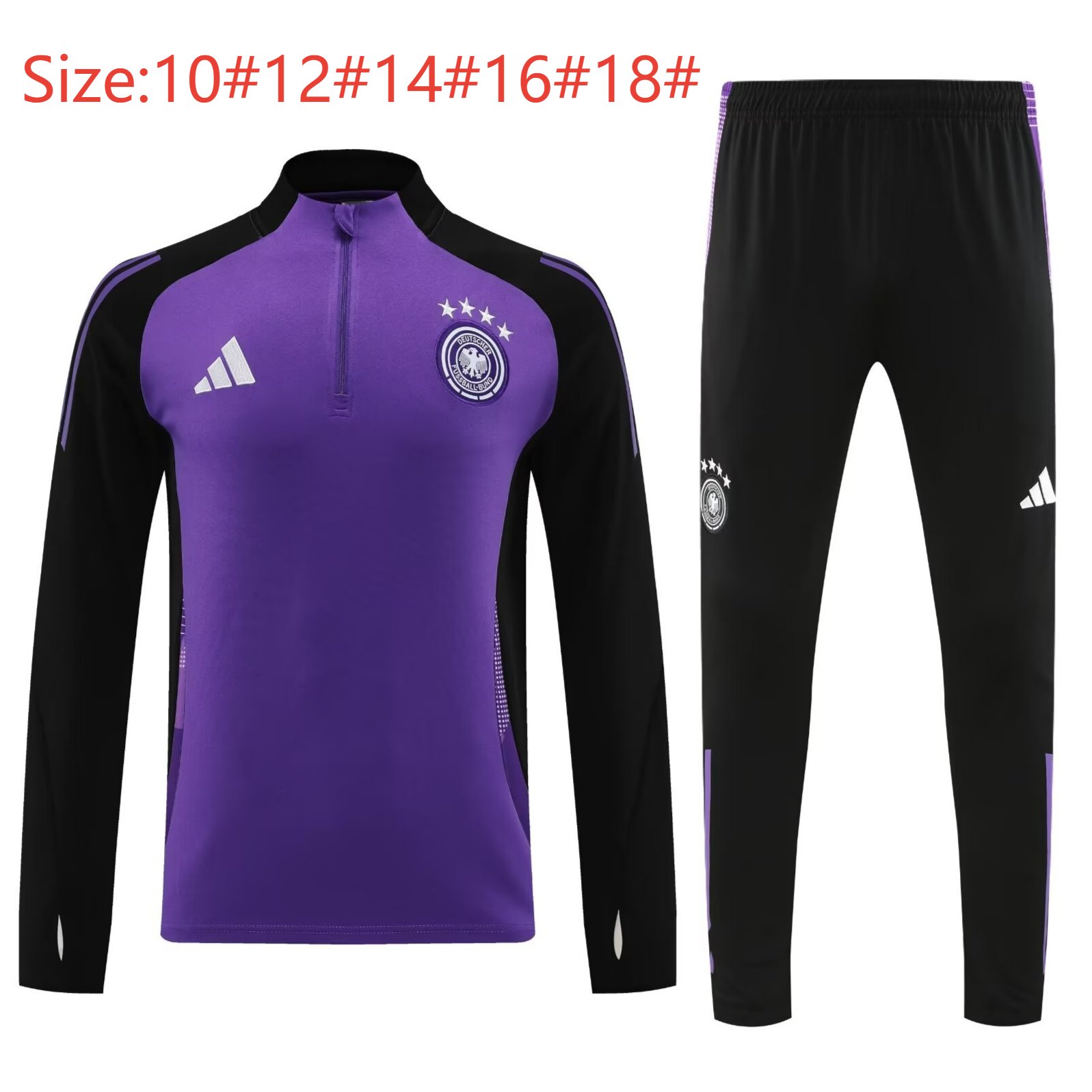 2024/2025 Kids Kit Germany Training Suit Football Shirt