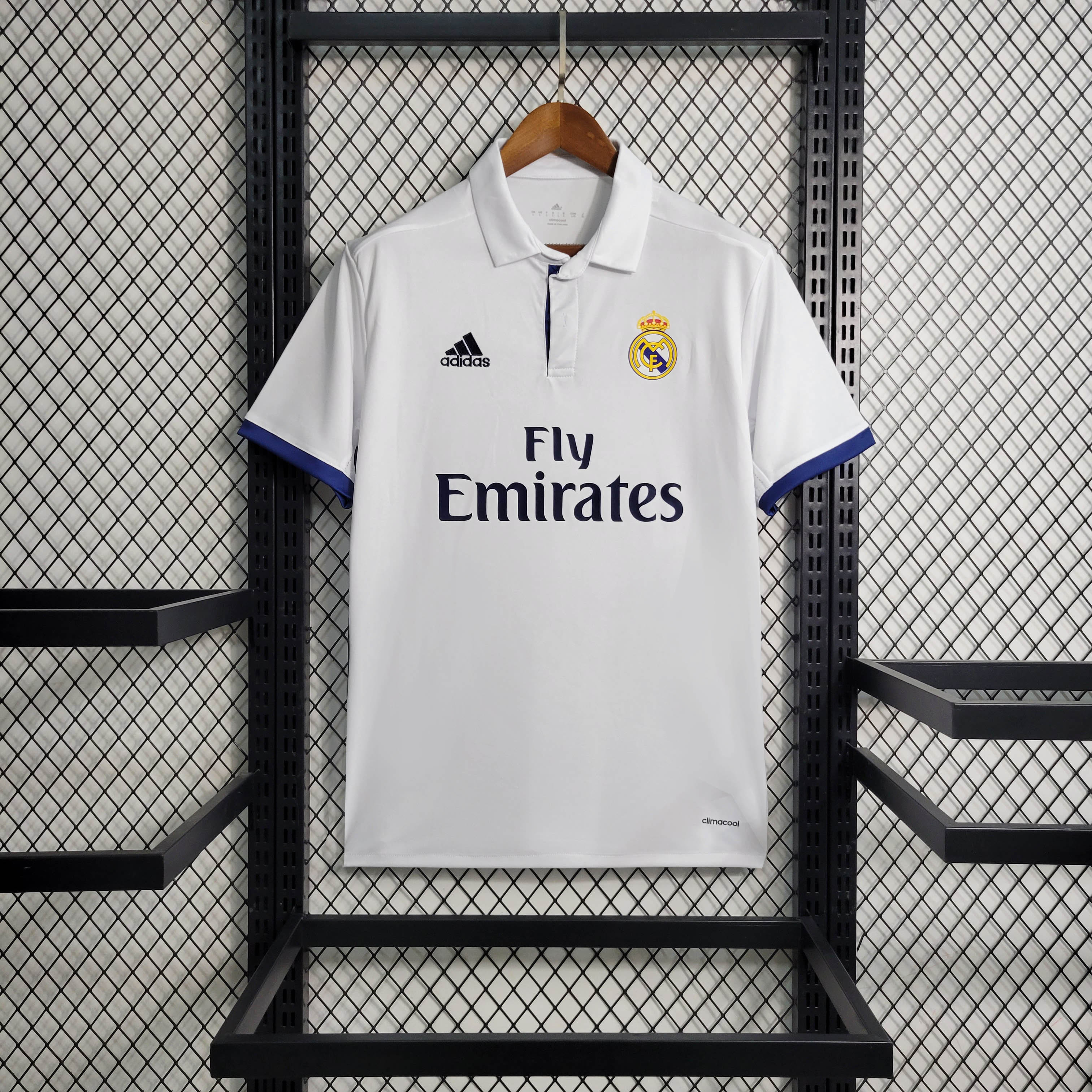 2016/2017 Retro Real Madrid Home Football Shirt
