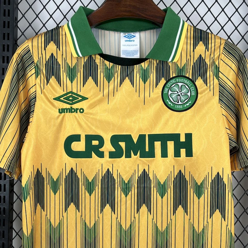 1989/1991 Retro Celtic Away Football Shirt 1:1 Thai Quality