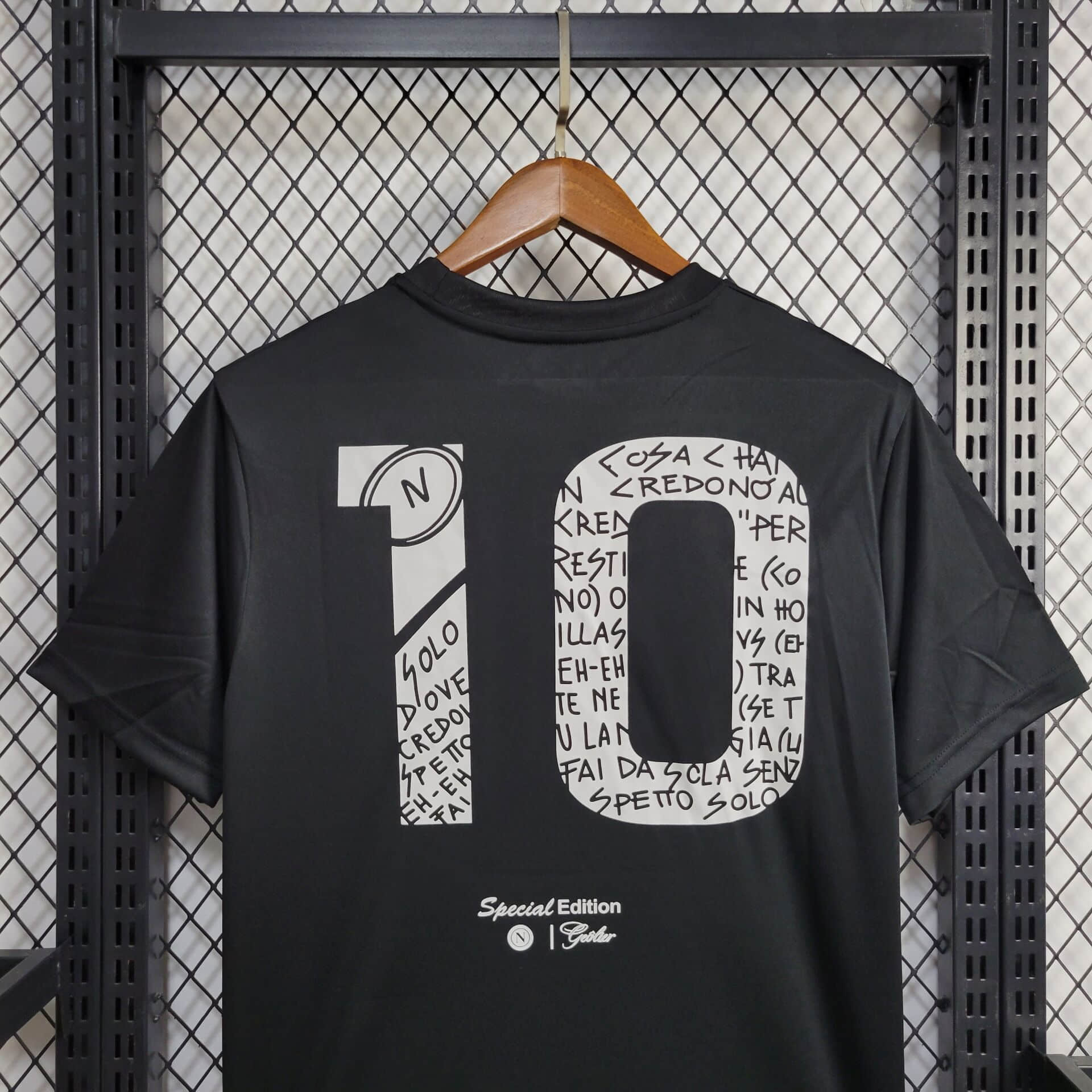 2024/2025 Napoli Black Football Shirt