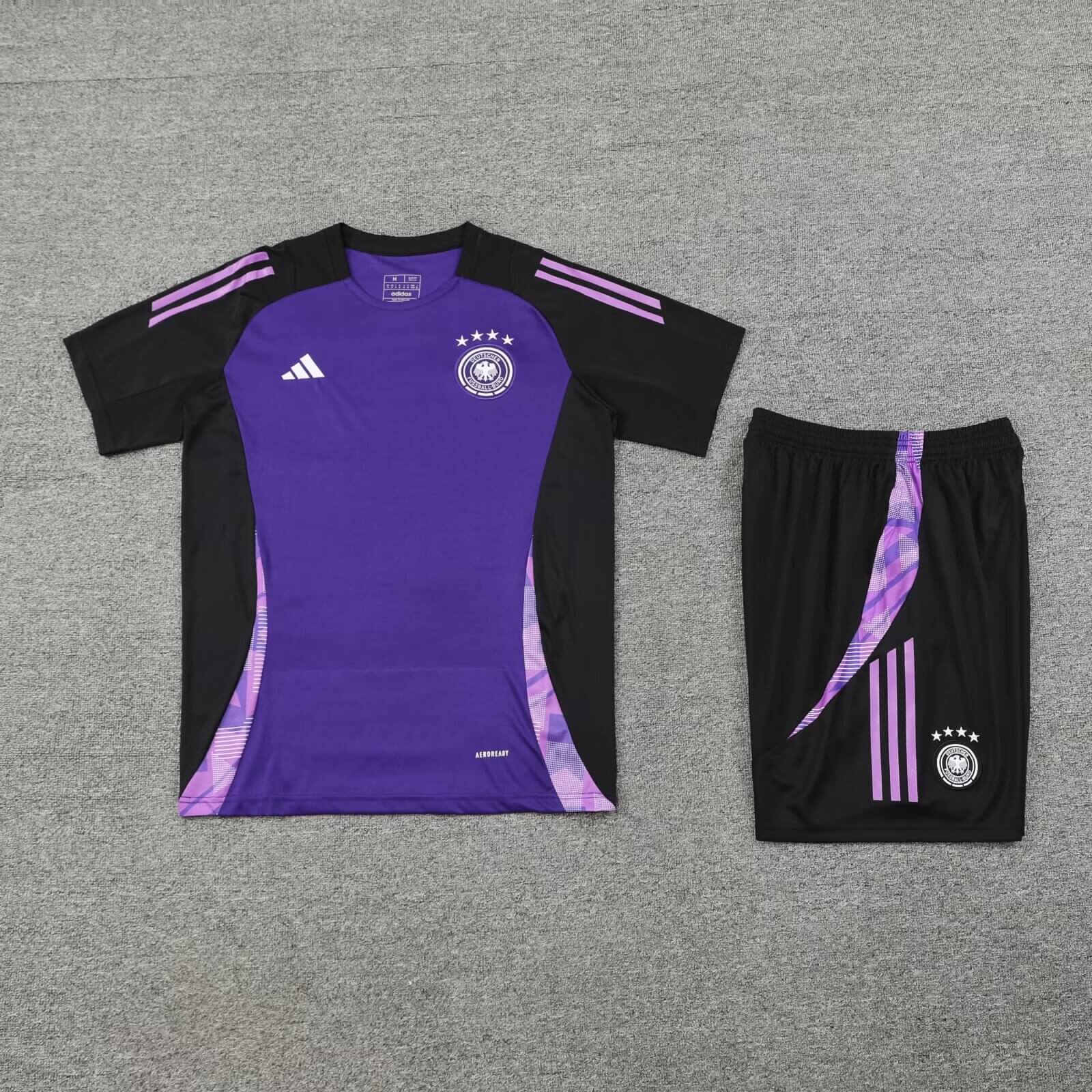 2024/2025 Germany Training Wear Purple Suit Shirt