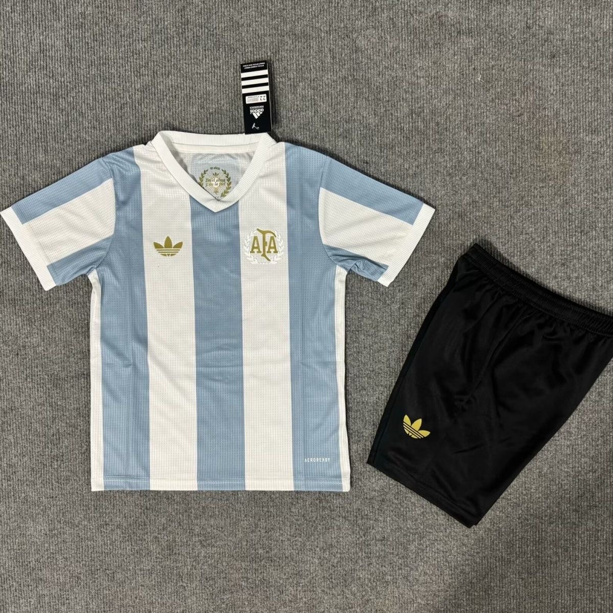 2024 Argentina Commemorative Edition Football Shirt Kids Size 1:1 Thai Quality