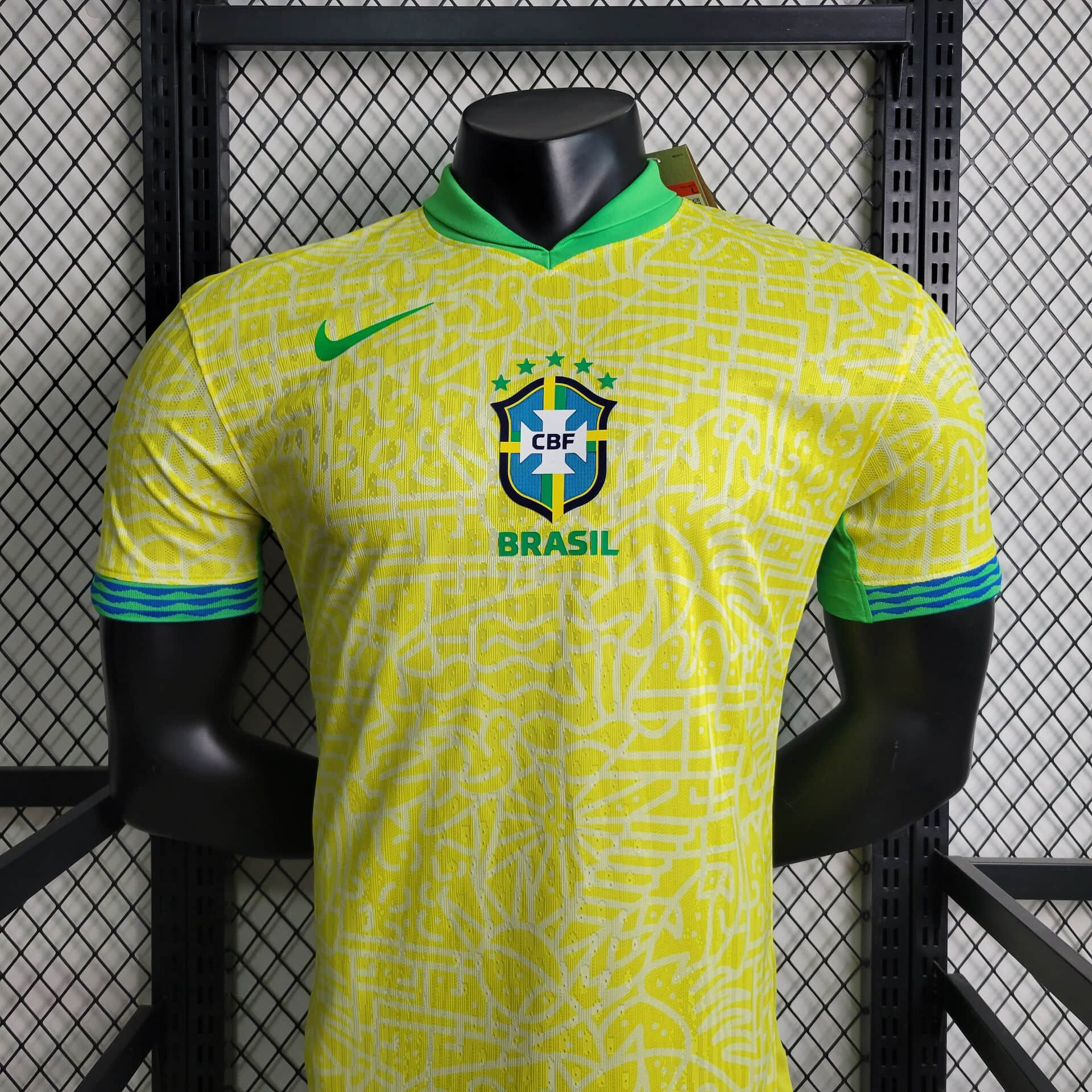 2024 Player Version Brazil Home Football Shirt