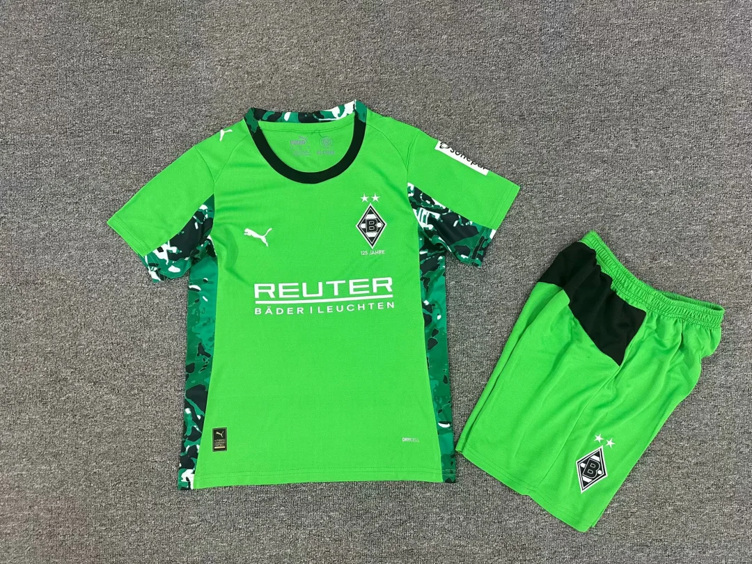 2025/2026 Borussia Mönchengladbach Away Football Shirt Kids Size