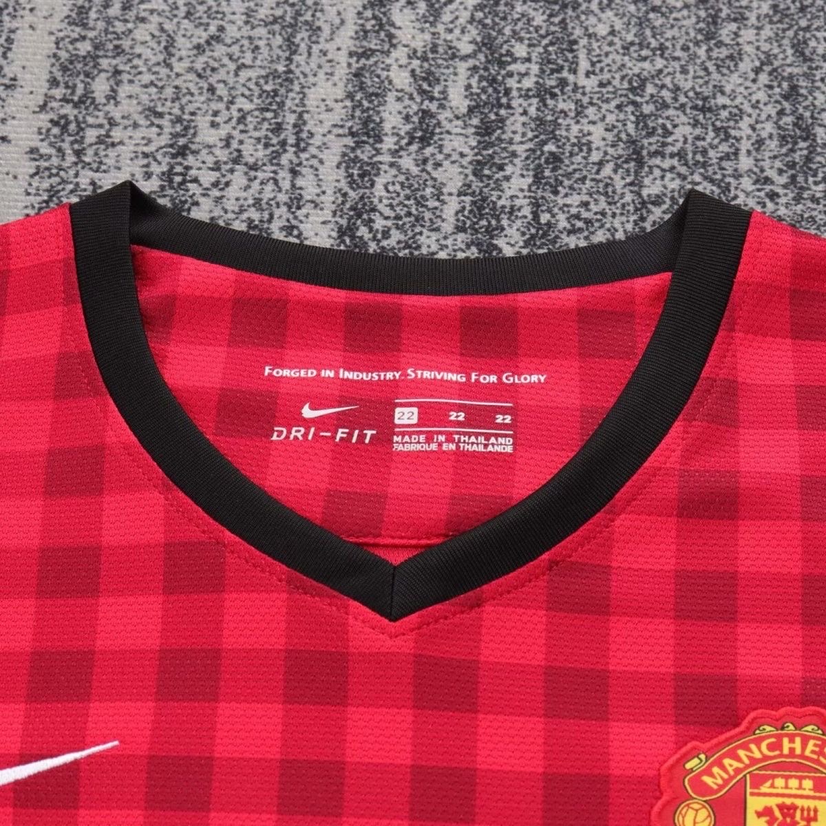 2012/2013 Retro Manchester United Home Football Shirt Kids Size