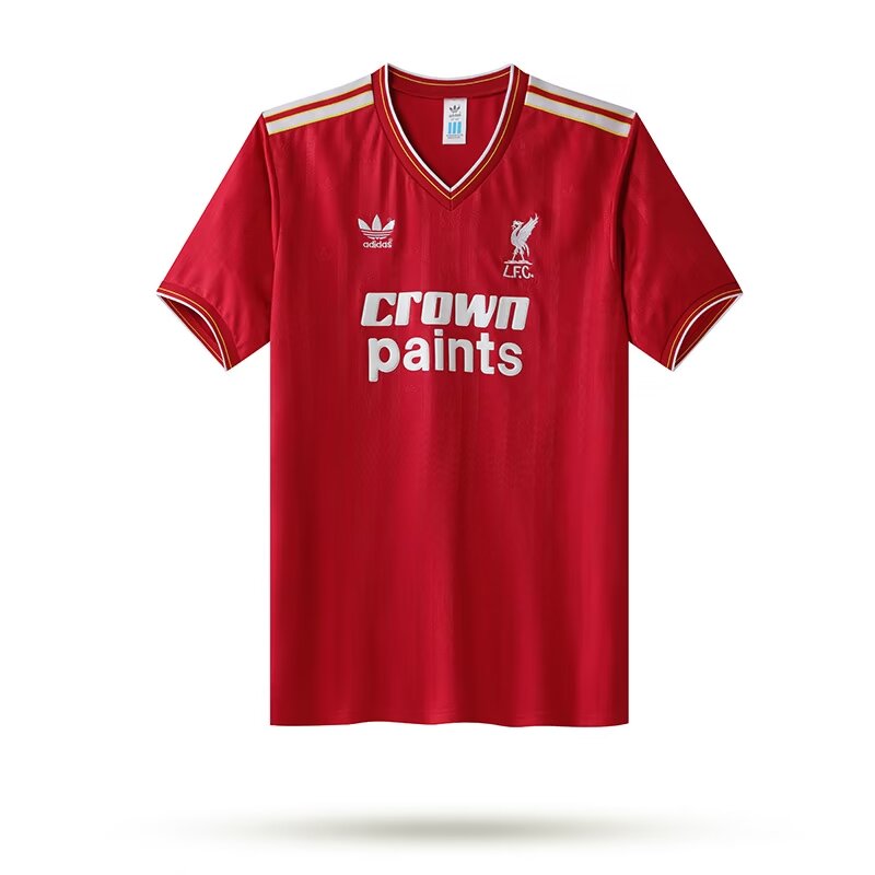 1985/1986 Retro Liverpool Home Football Shirt