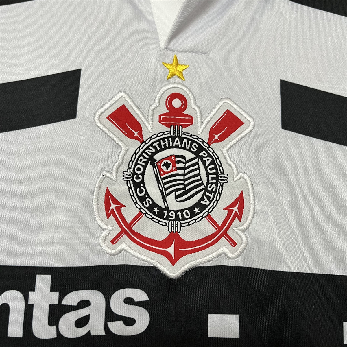 1995/1996 Retro Corinthians Home Football Shirt 1:1 Thai Quality