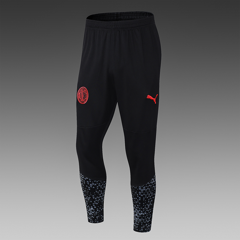 2023/2024 AC Milan Half-Pull Training Suit White Football Shirt Set