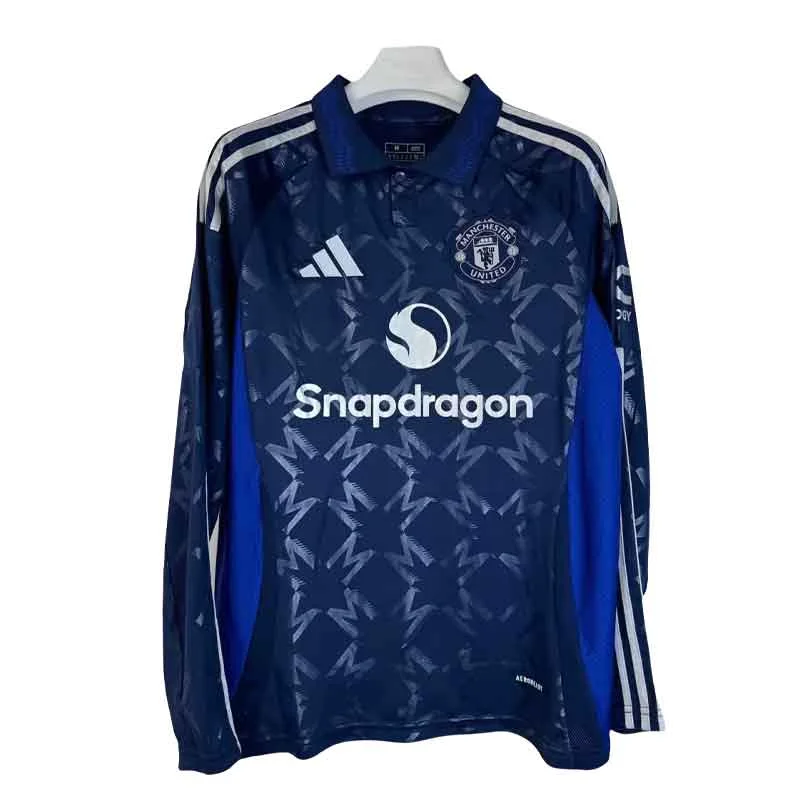 2024/2025 Long Sleeve Manchester United Away Football Shirt