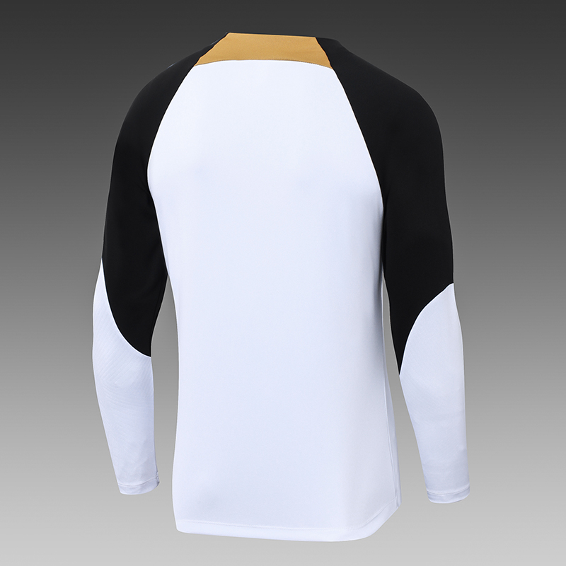 2023/2024 Chelsea Half-Pull Training Suit White Football Shirt Set