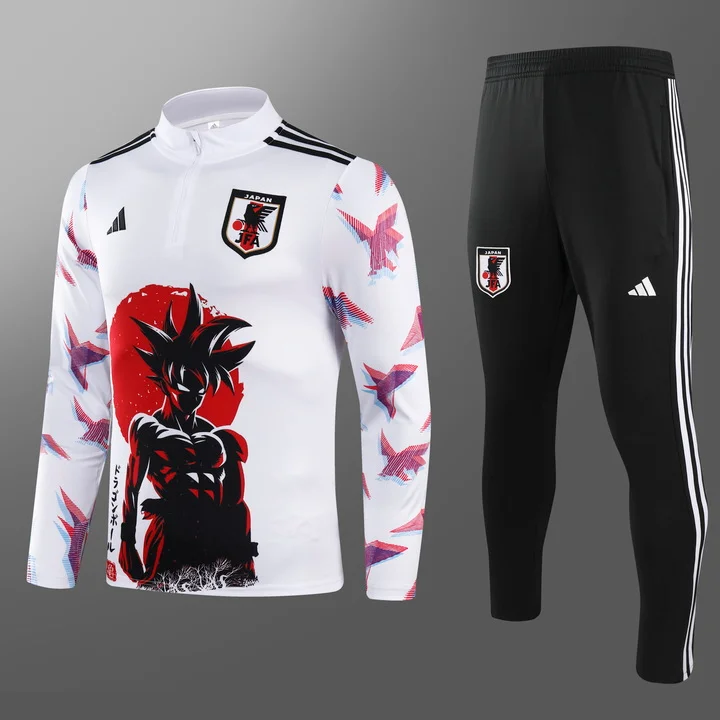 2024/2025 Japan Half-Pull Wukong White Football Shirt Kids Size