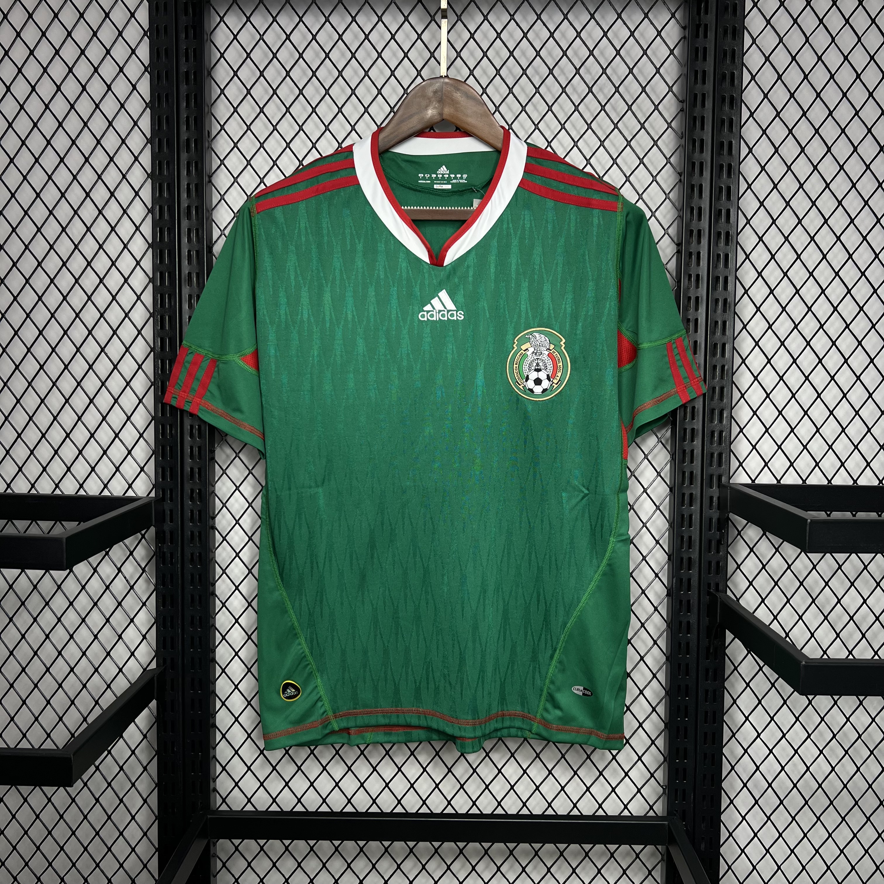 2010 Retro Mexico Home Football Shirt