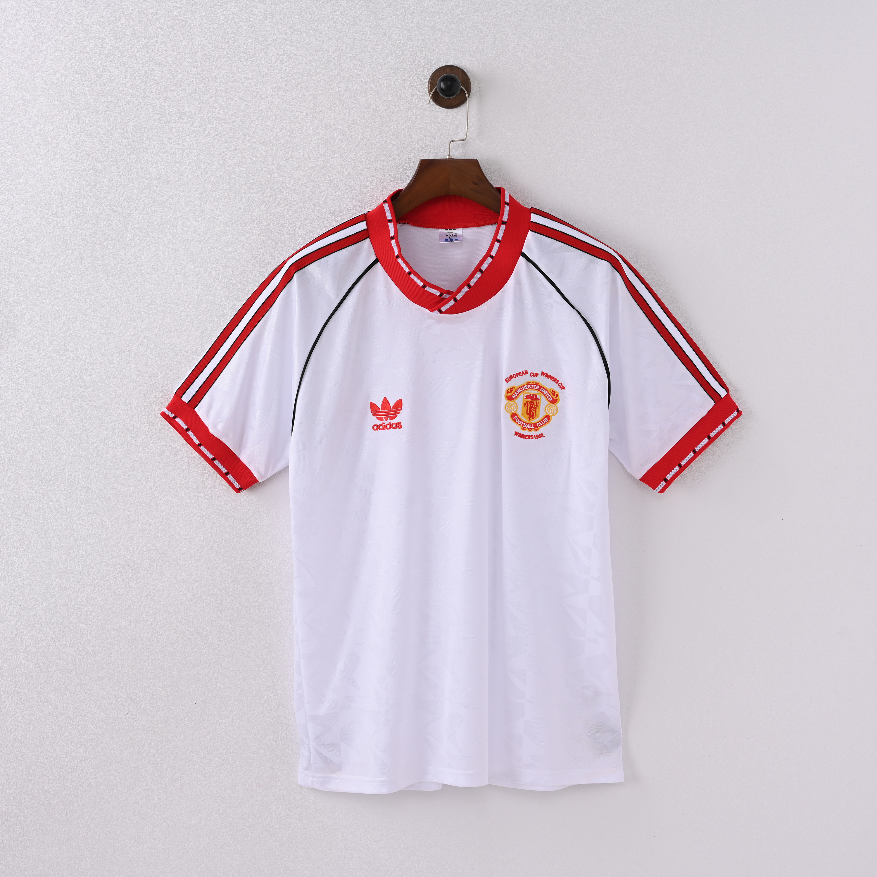 1990/1991 Retro Manchester UnitedAway Football Shirt 1:1 Thai Quality!