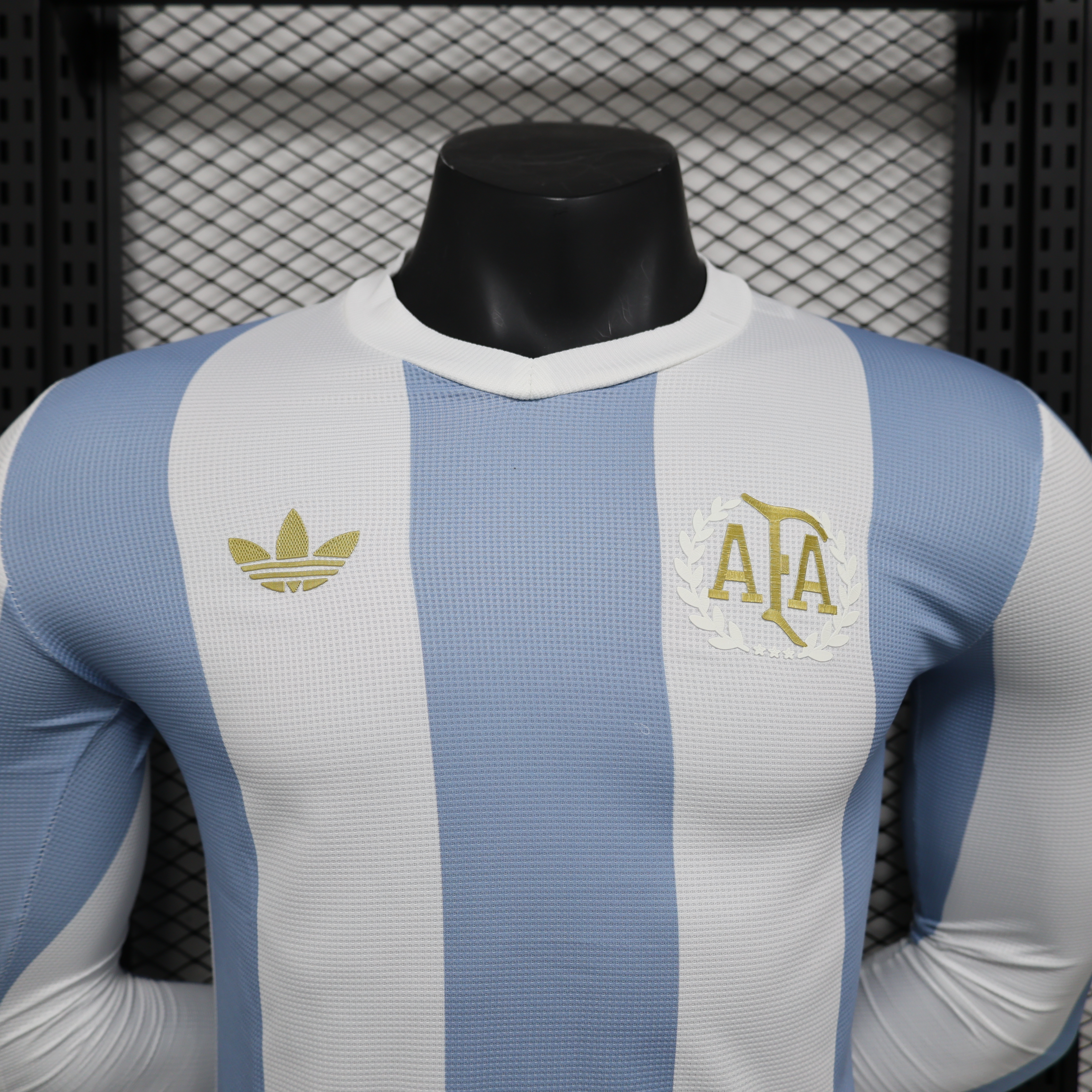 2024 Authentic Long Sleeve Argentina Anniversary Football Shirt
