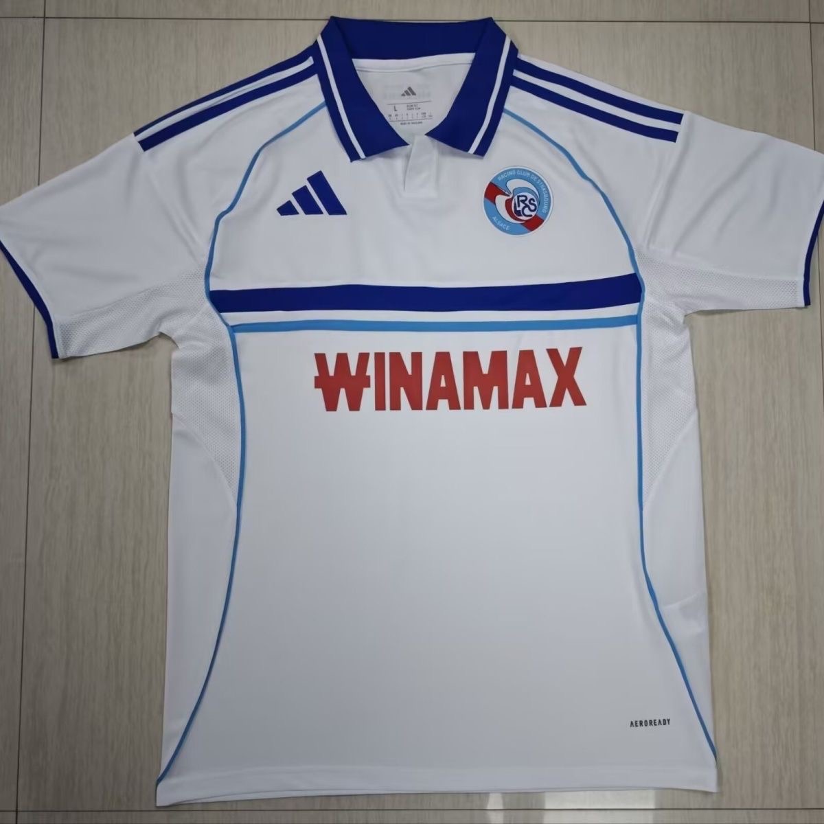 2025/2026 Strasbourg Away Football Shirt 1:1 Thai Quality