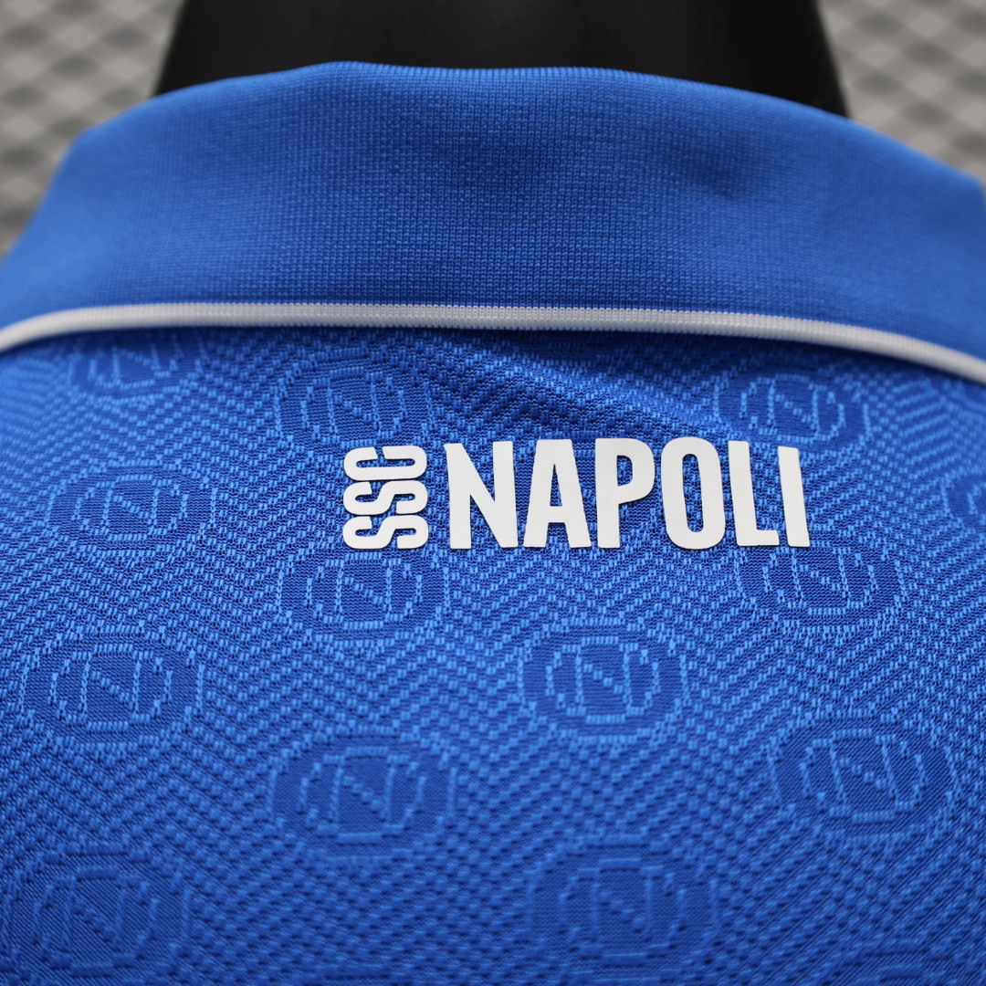 2024/2025 Player Version Napoli Home Football Shirt