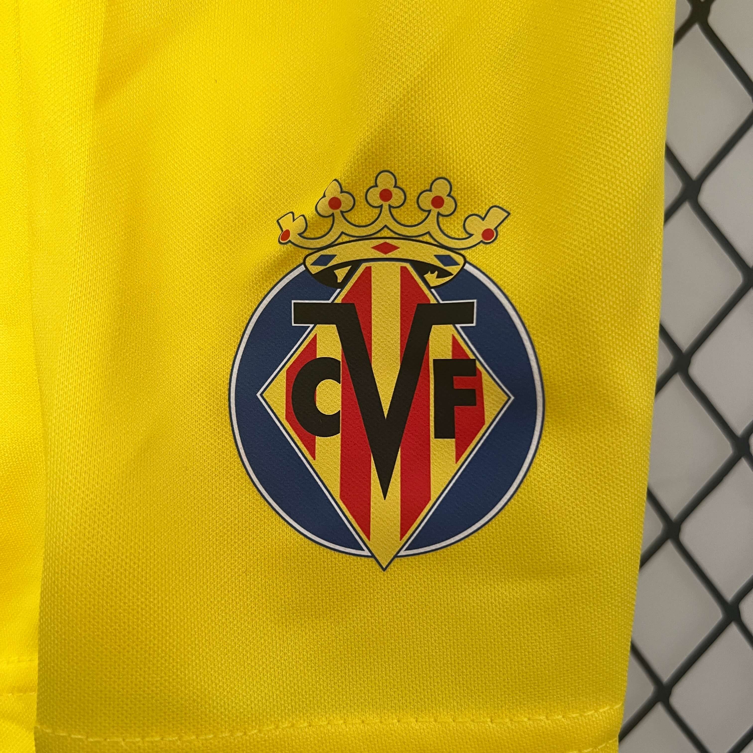 2024/2025 Villarreal Home Football Shirt Kids Size