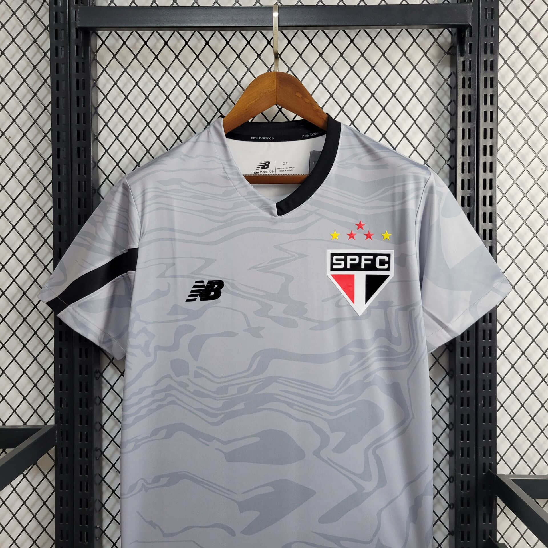 2024/2025 São Paulo Training Wear Grey Football Shirt