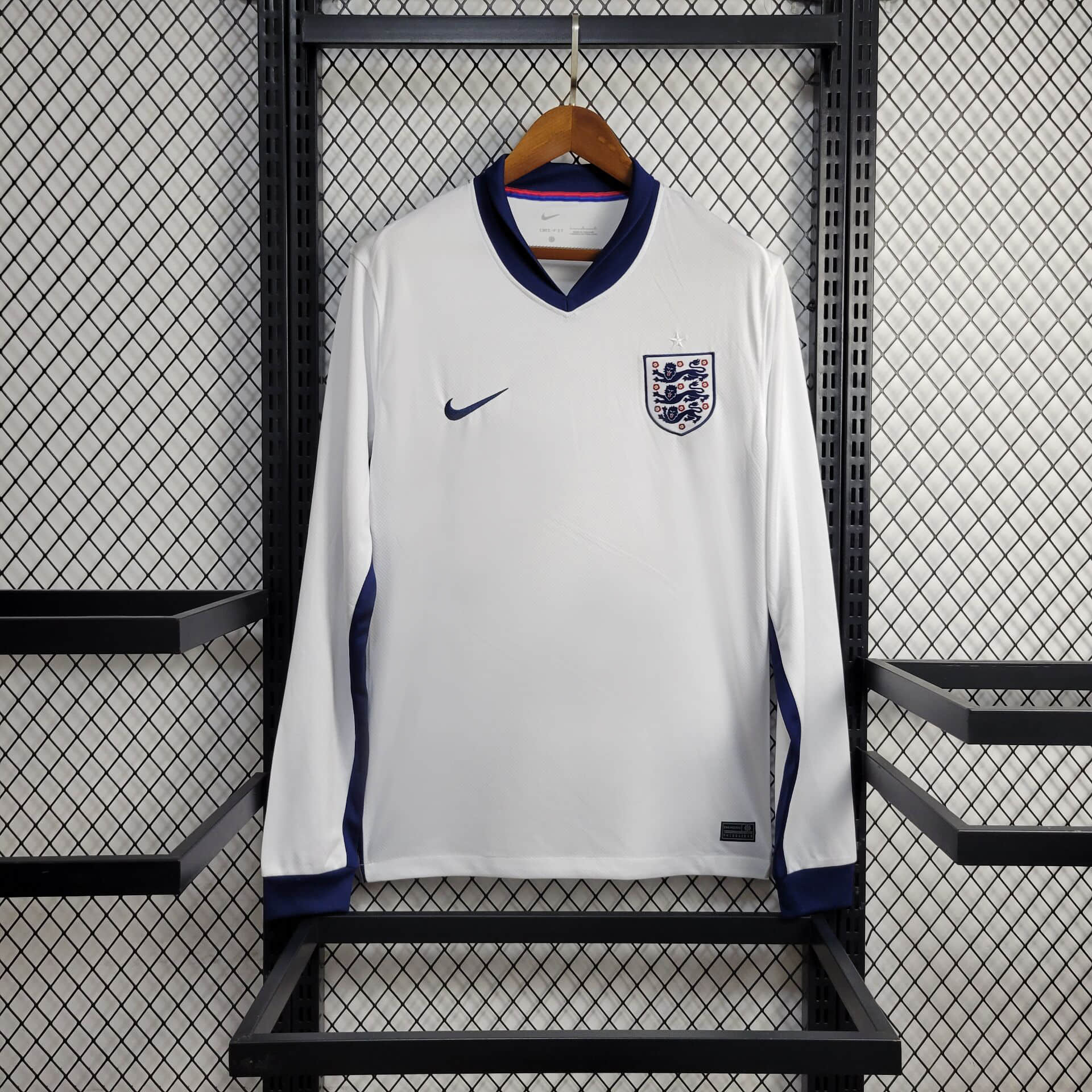 2024 Long Sleeve England Home Football Shirt