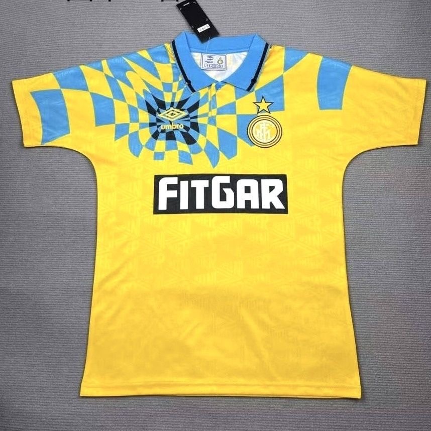 1992/1993 Retro Inter Milan Third Away Football shirt 1:1 Thai Qualit