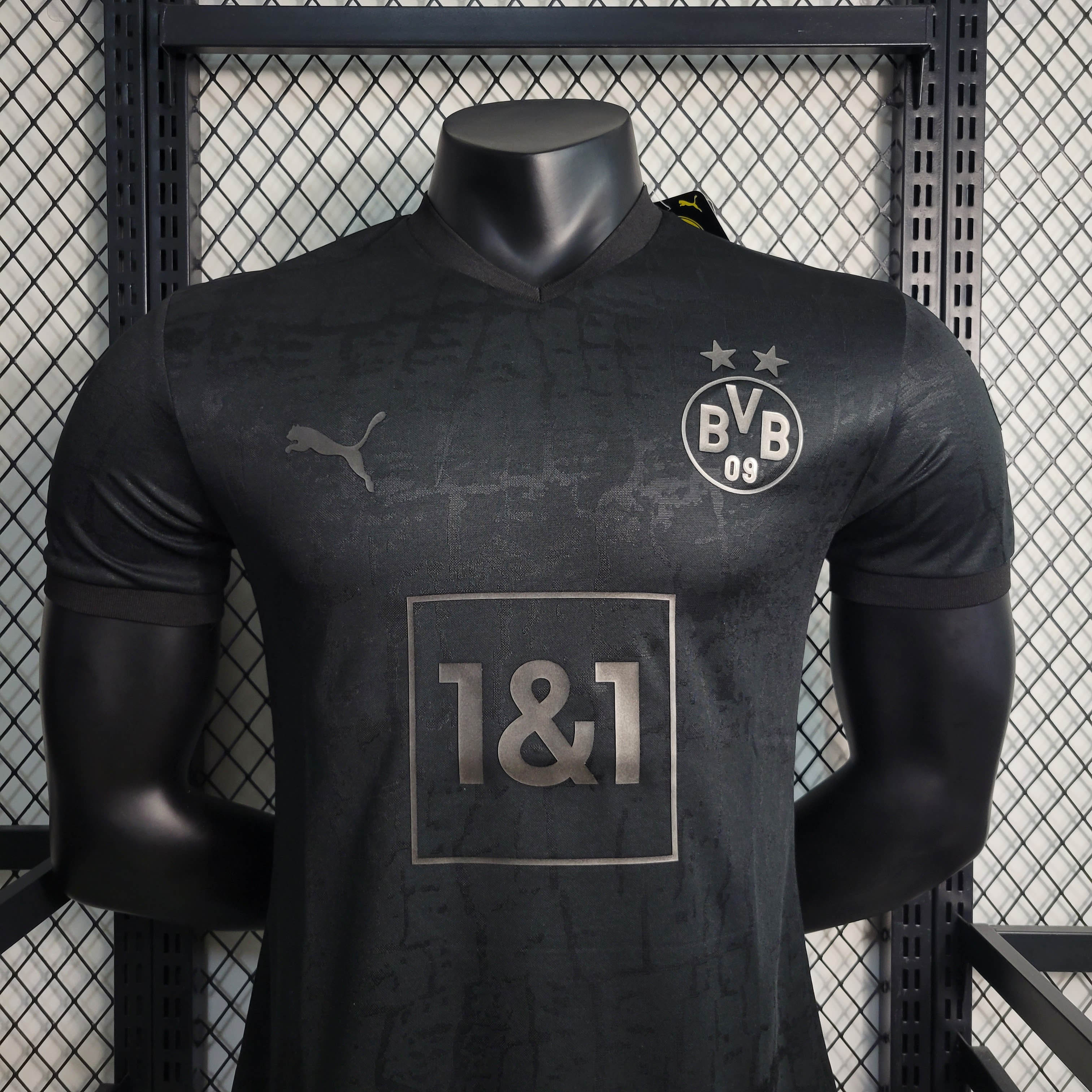 2023/2024 Player Version Dortmund Blackout Special Edition Football Shirt