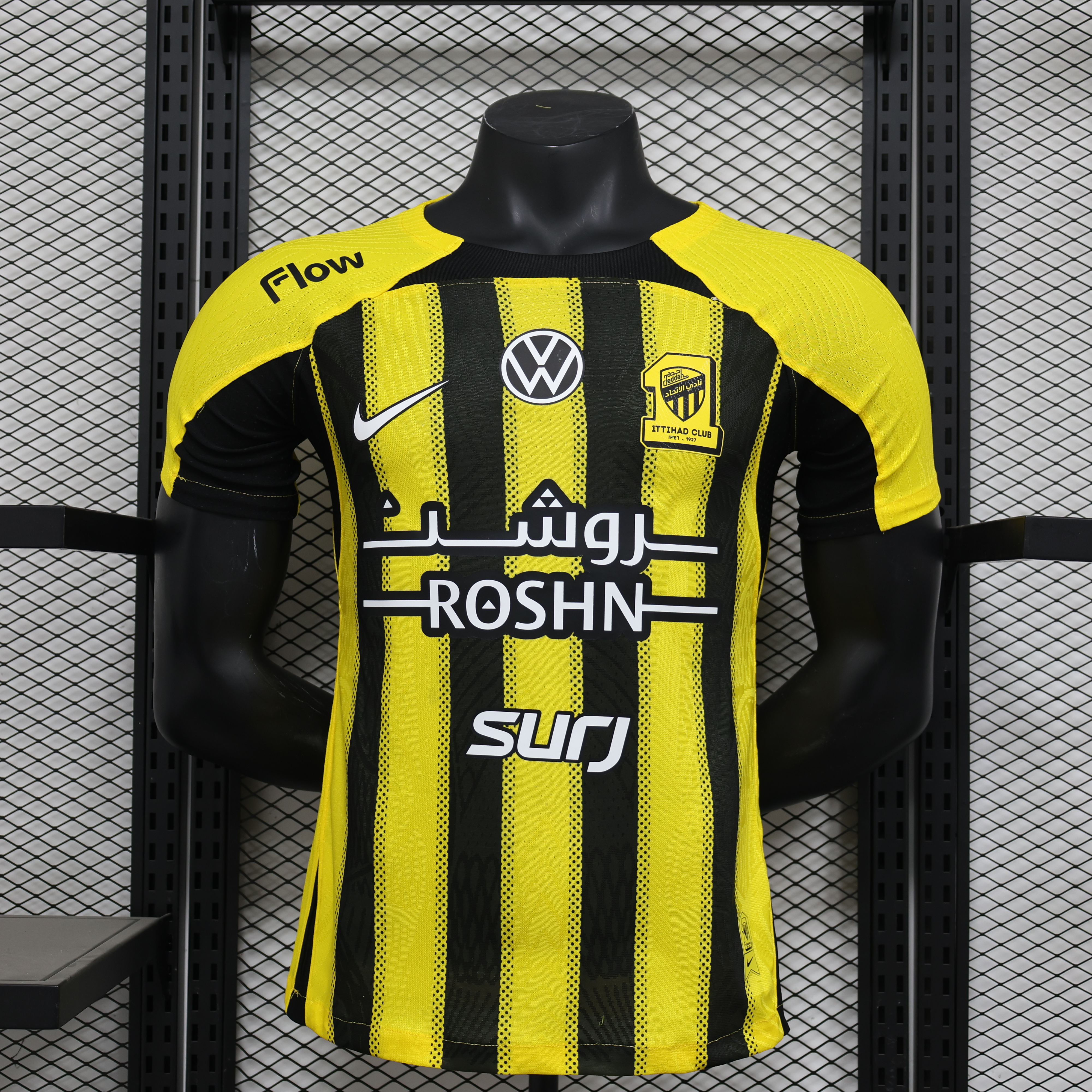 2024/2025 Player Version Al-Ittihad Home Football Shirt 1:1 Thai Quality