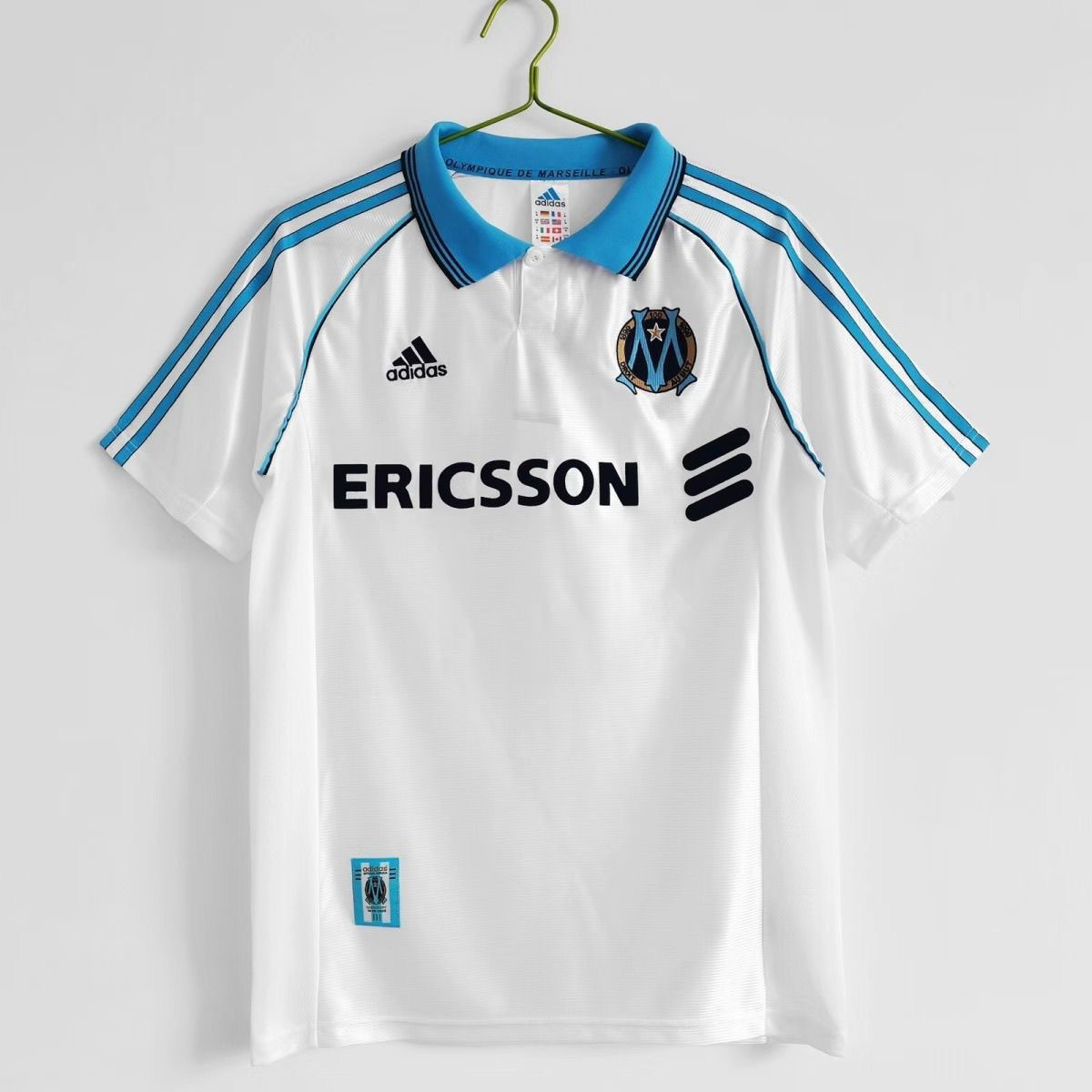 1998/1999 Retro Olympique Marseille Home Football Shirt
