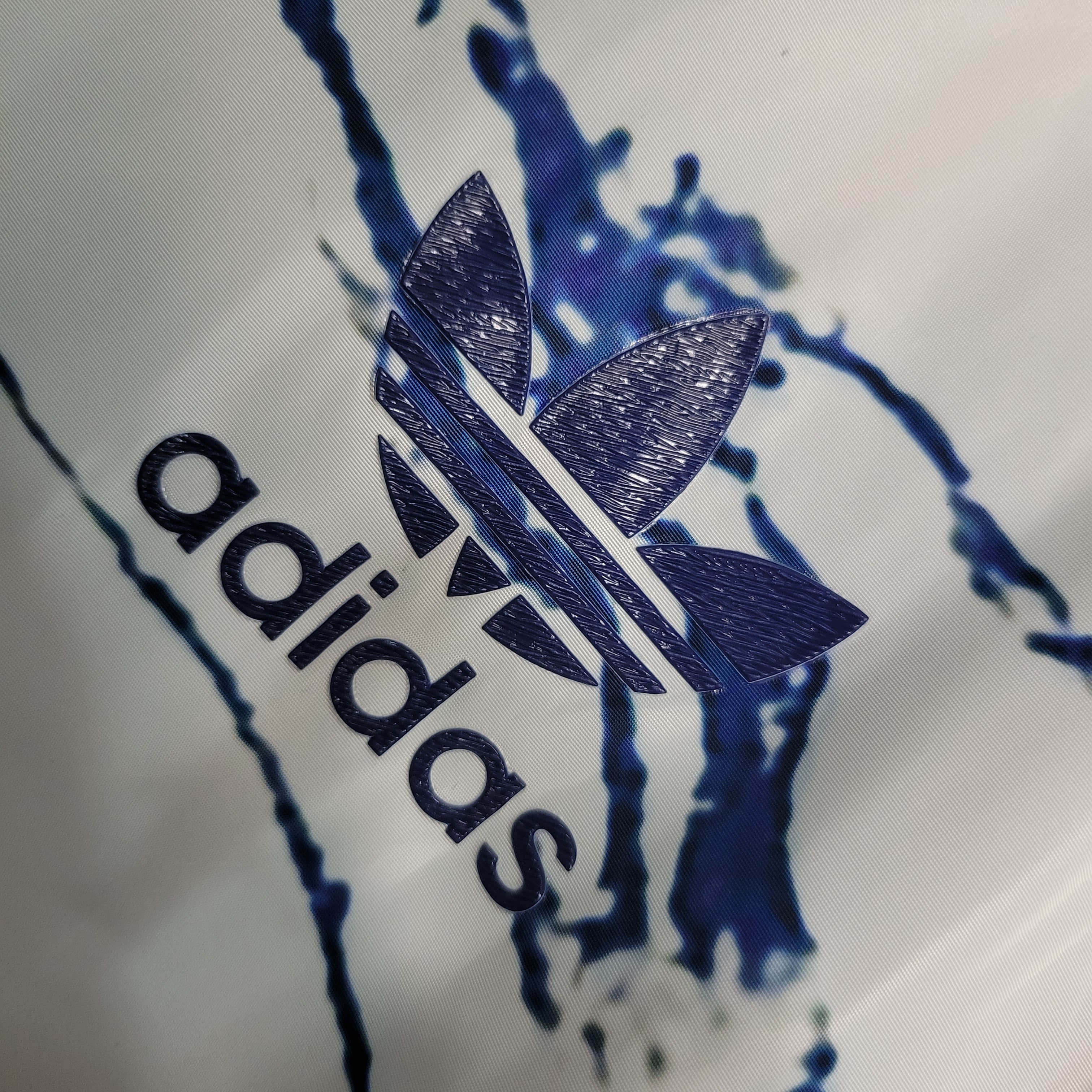 2023/2024 Italy Windbreaker(White-Navy blue)Football Shirt