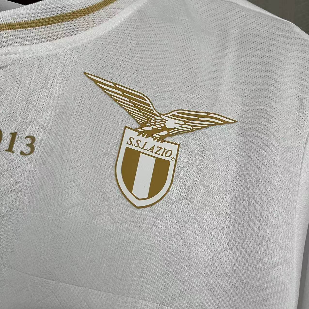 2022/2023 Lazio 10th Anniversary Edition White Football Shirt