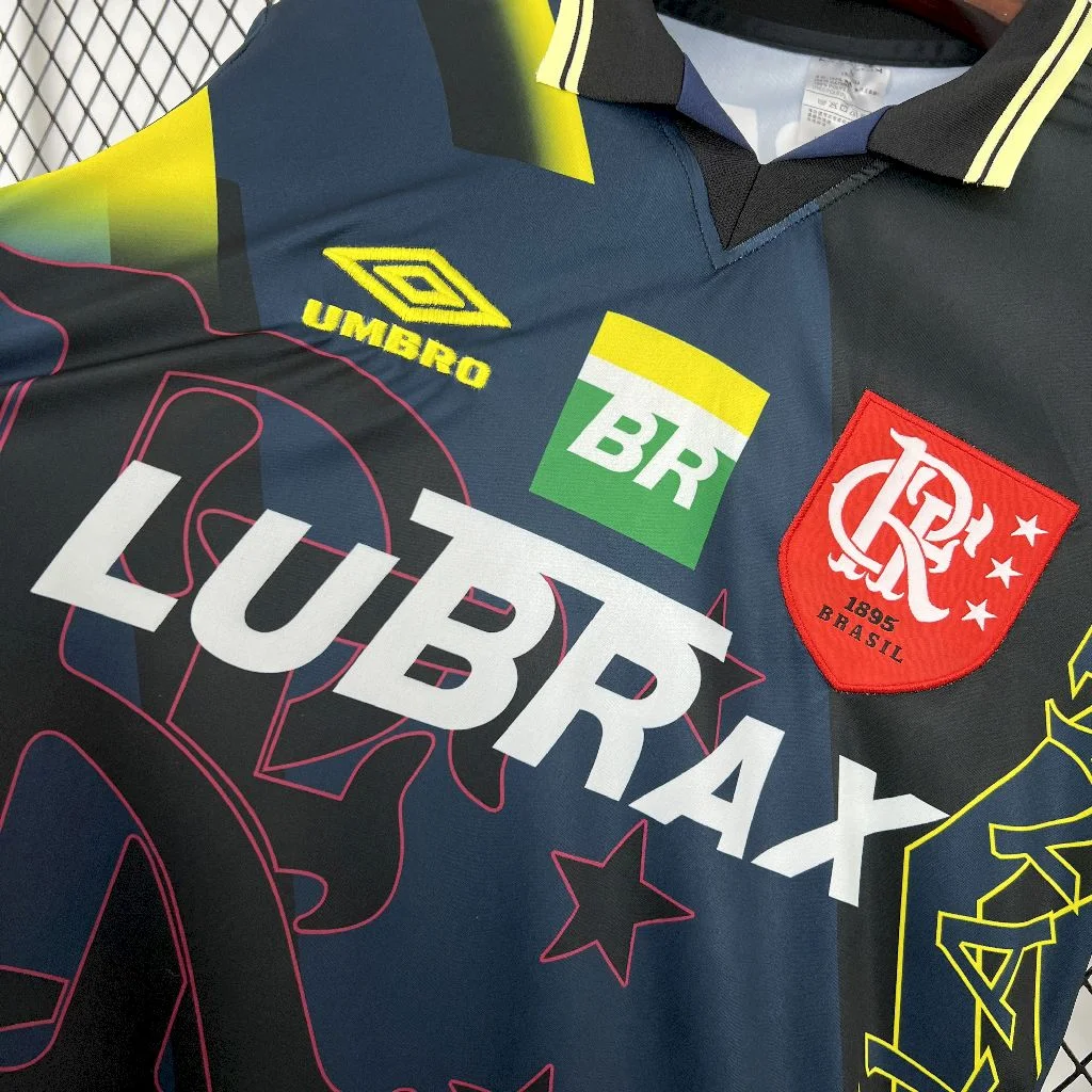 1998 Long Sleeve Retro Flamengo Goalkeeper Football Shirt 1:1 Thai Quality