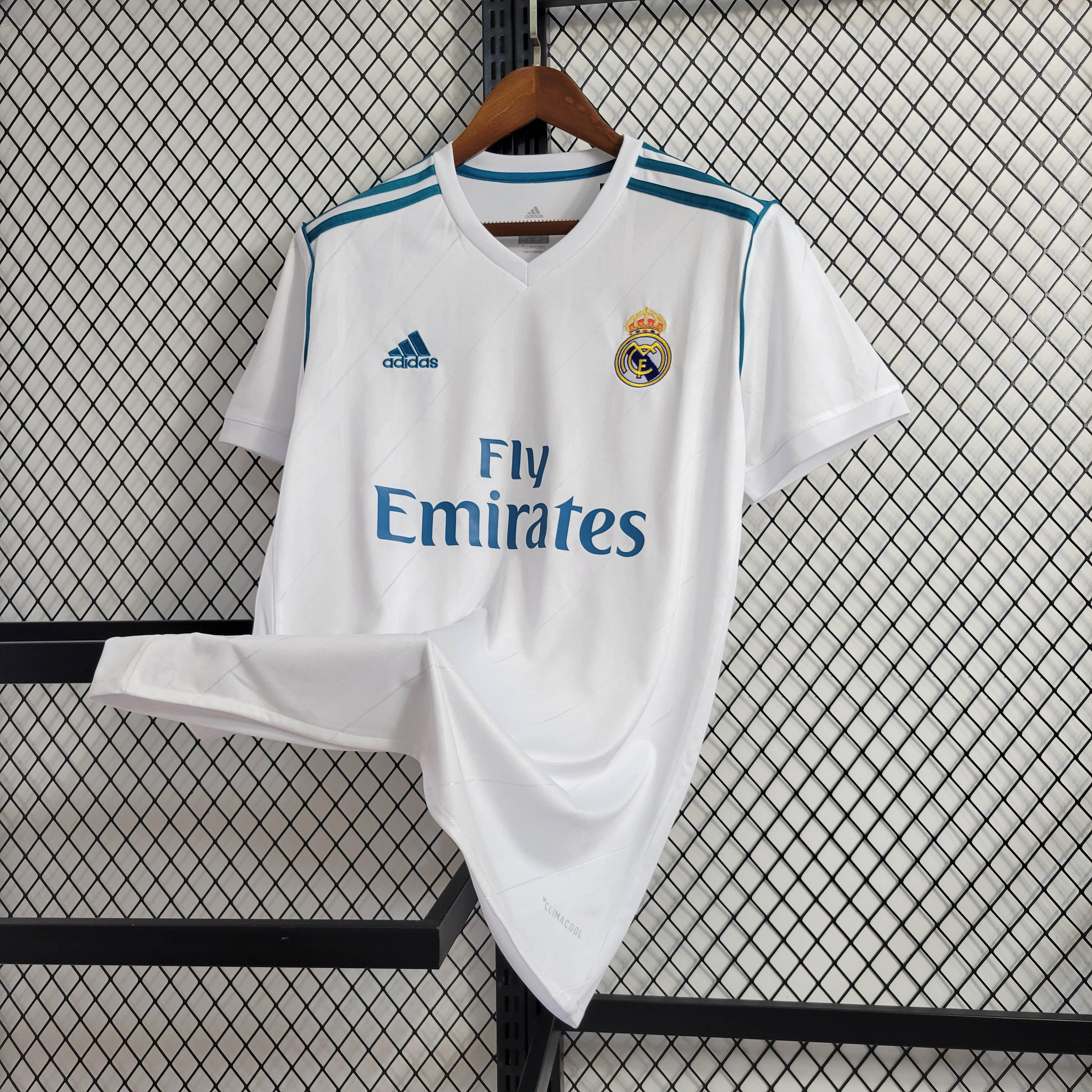 2017/2018 Retro Real Madrid Home Football Shirt