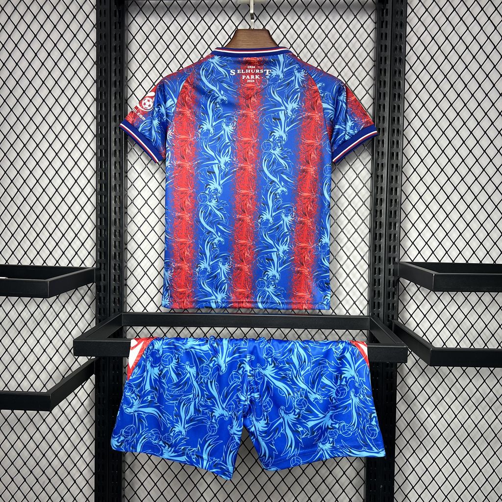 2024/2025 Crystal Palace Home Football Shirt Kids Size
