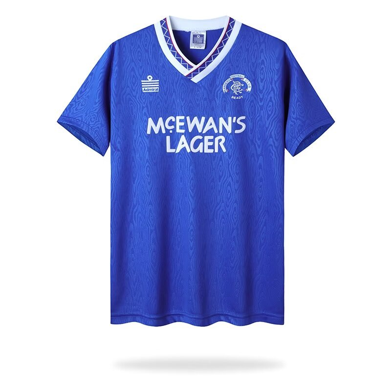 1990/1992 Retro Rangers Home Football Shirt