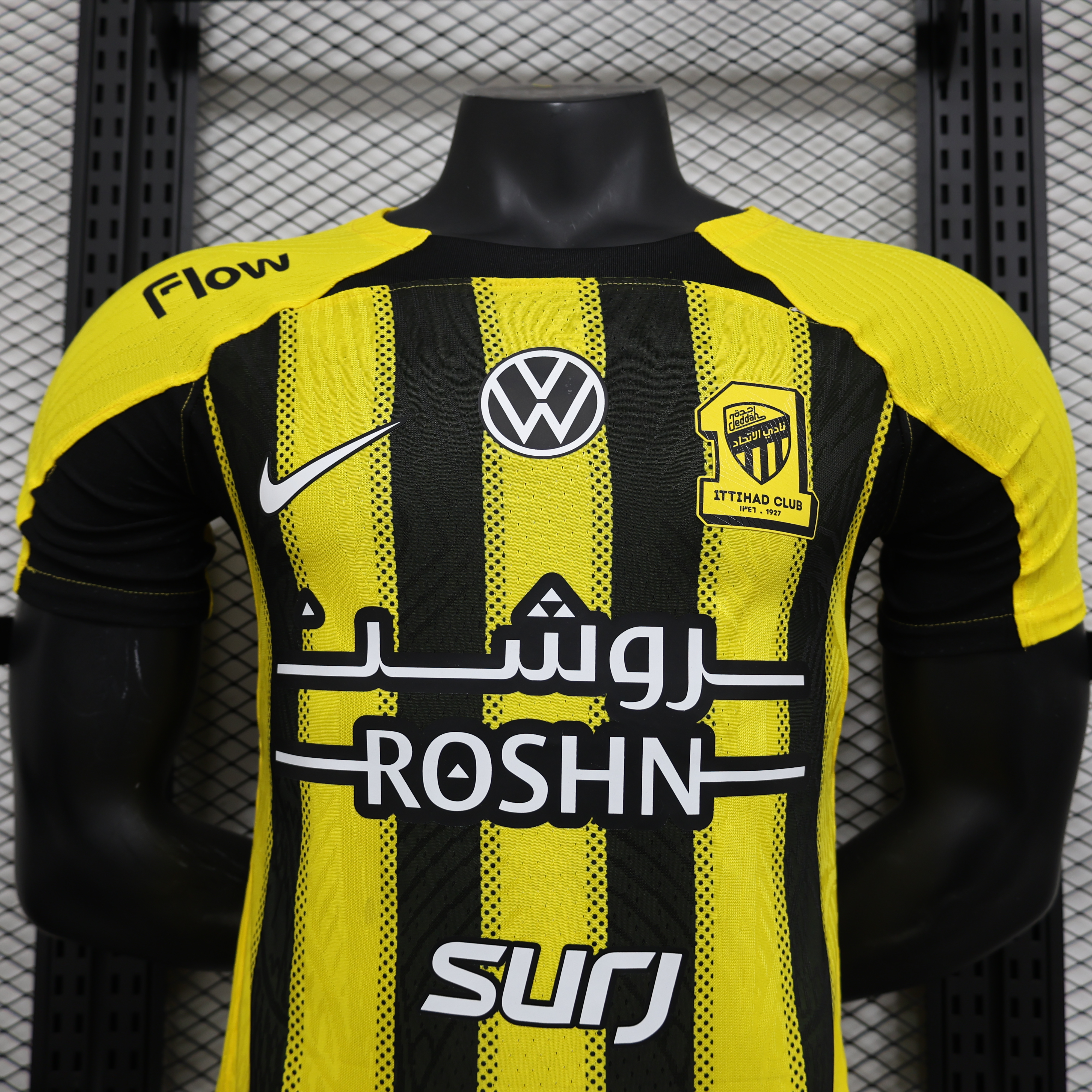 2024/2025 Player Version Al-Ittihad Home Football Shirt 1:1 Thai Quality