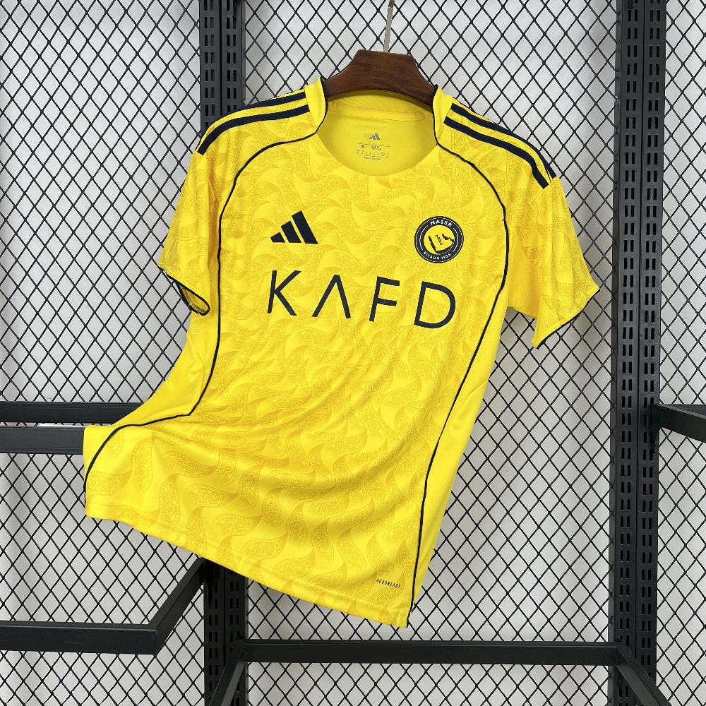 2025/2026 Al-Nassr Home Football Shirt 1:1 Thai Quality