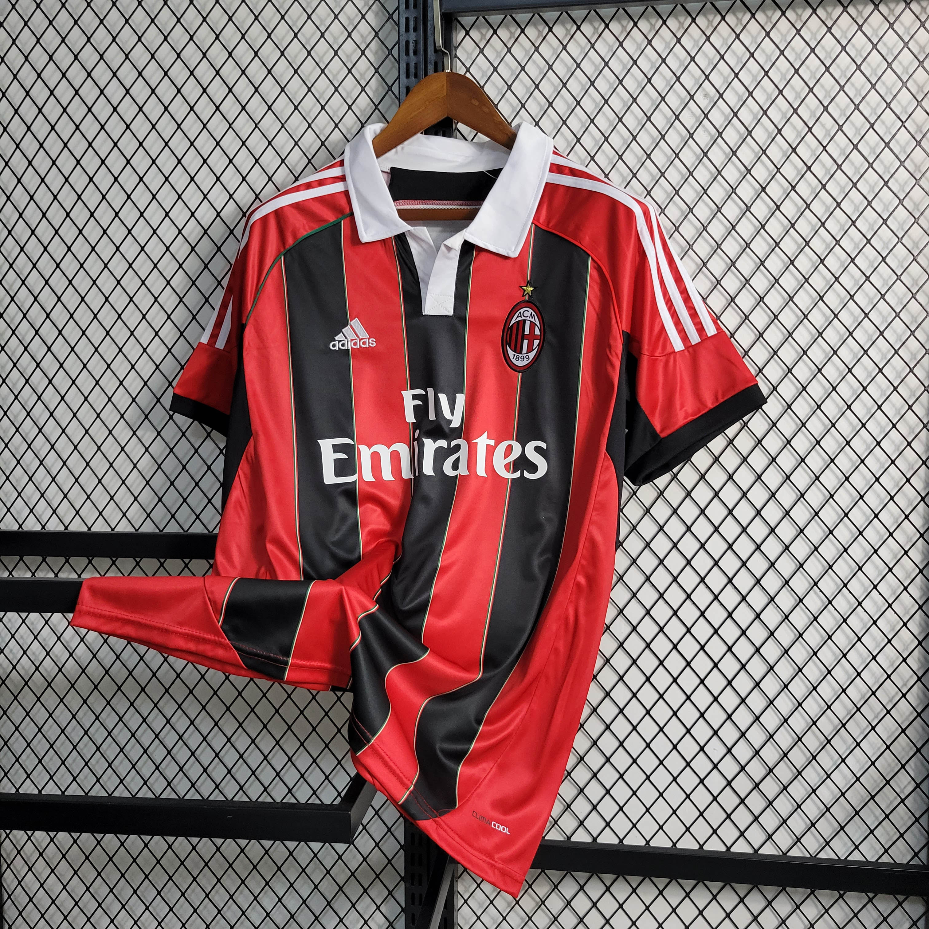 2012/2013 Retro AC Milan Home Football Shirt