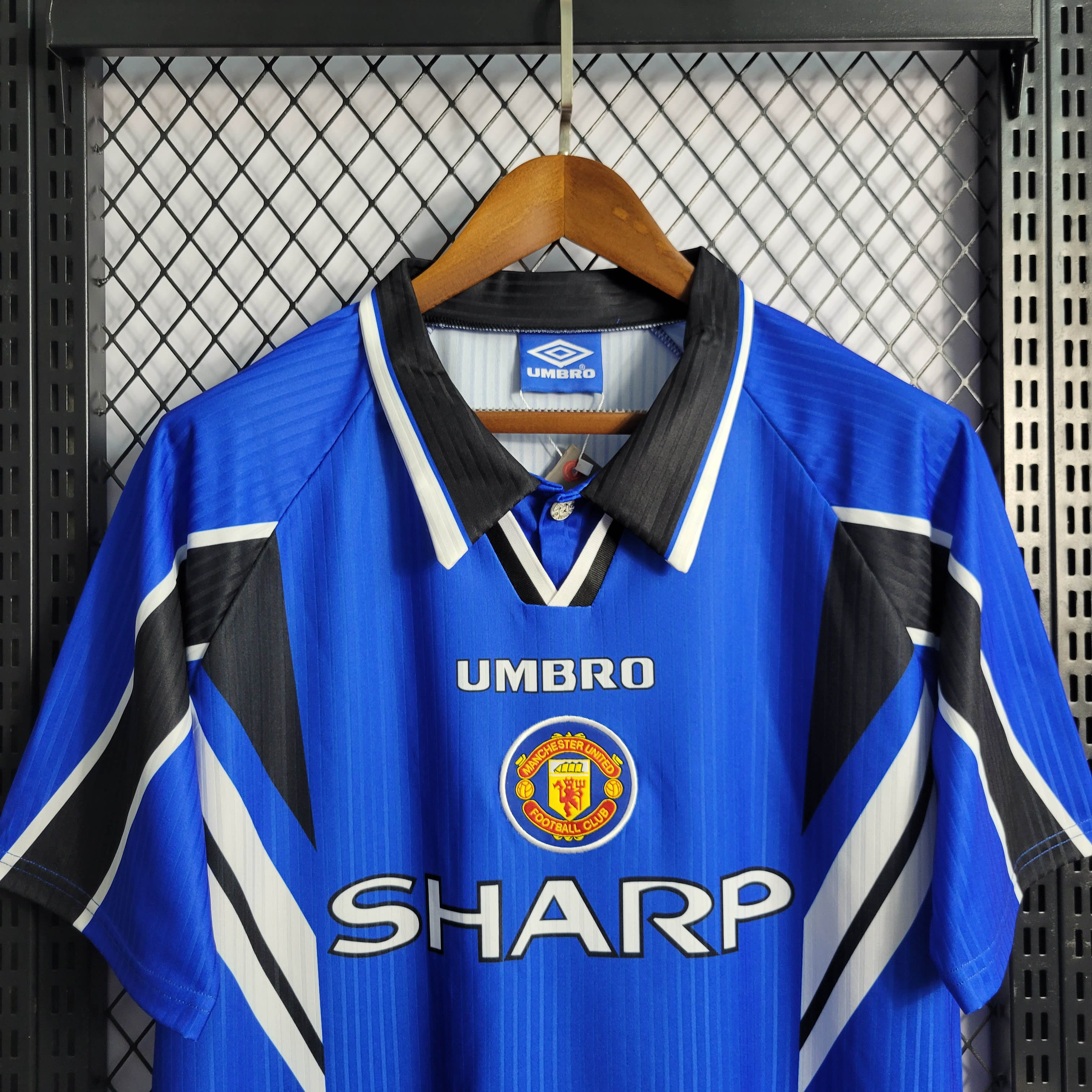 1996/1997 Retro Manchester United Away Football Shirt