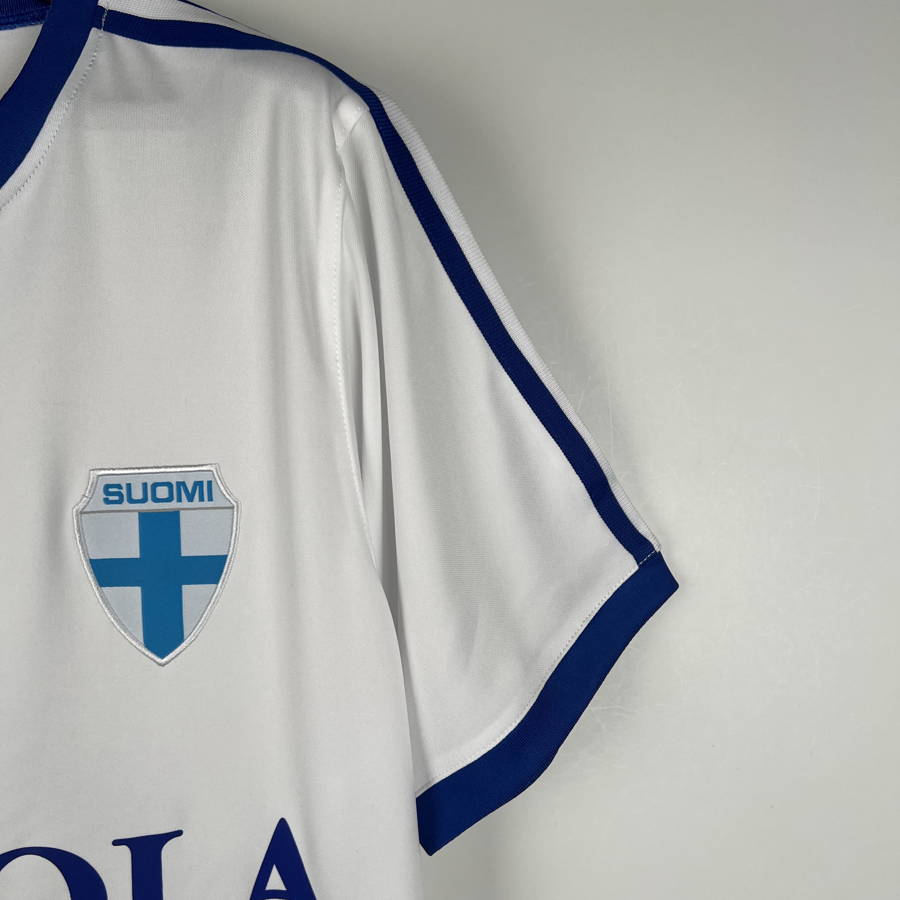 1982 Retro Finland Home Football Shirt1:1 Thai Quality