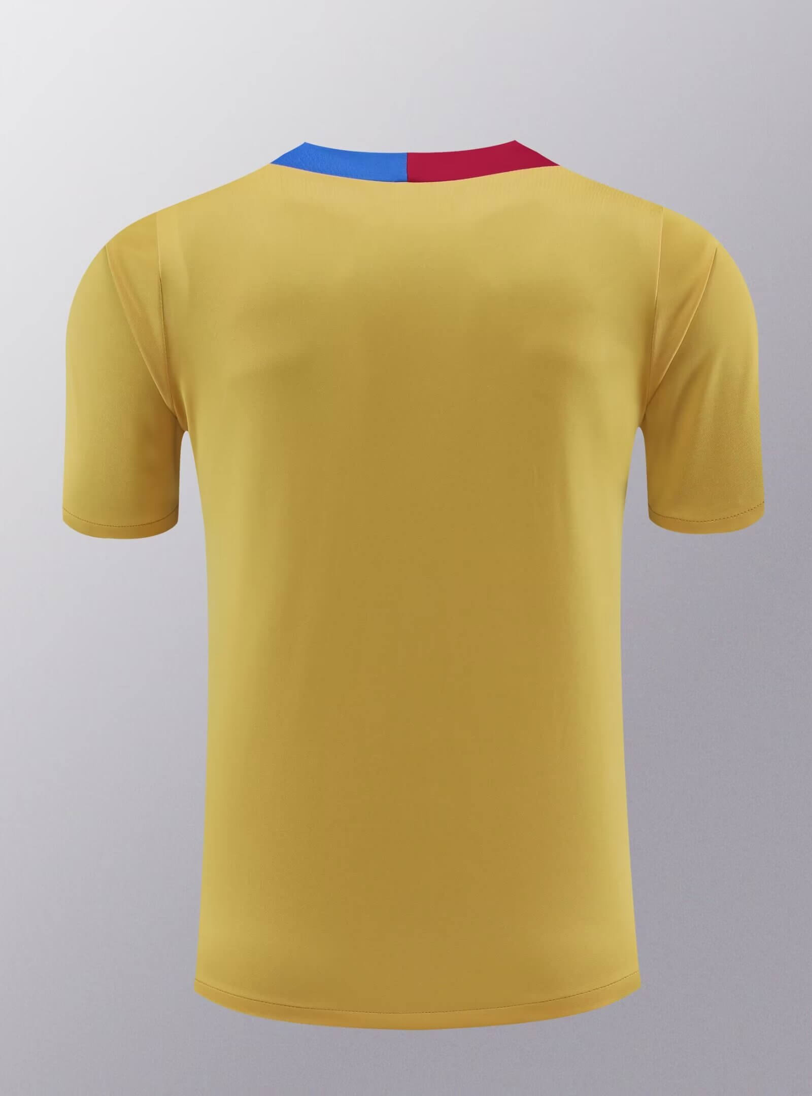 2024/2025 Barcelona Training Wear Gold Suit Shirt