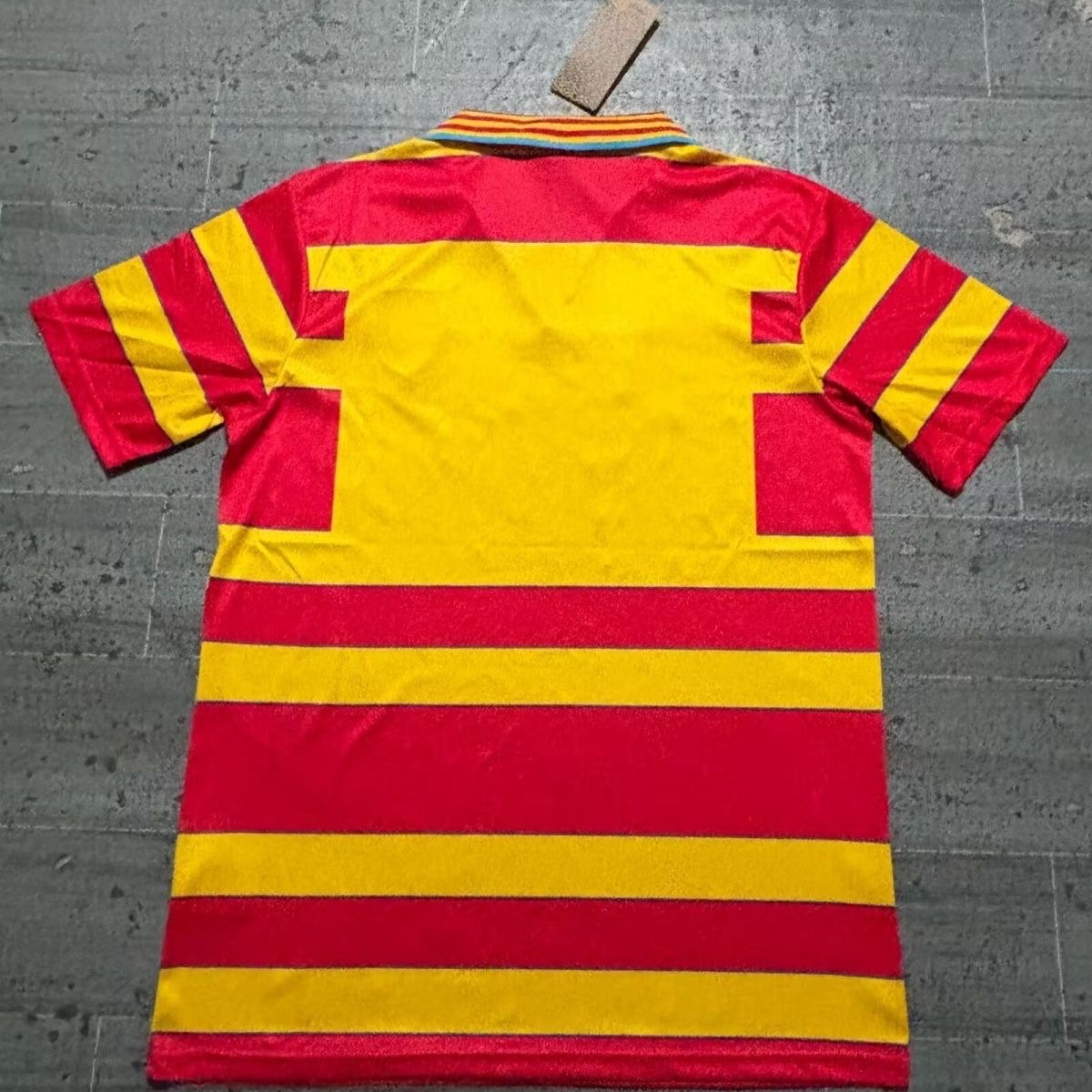 1997/1998 Retro RC Lens Home Football Shirt 1:1 Thai Quality