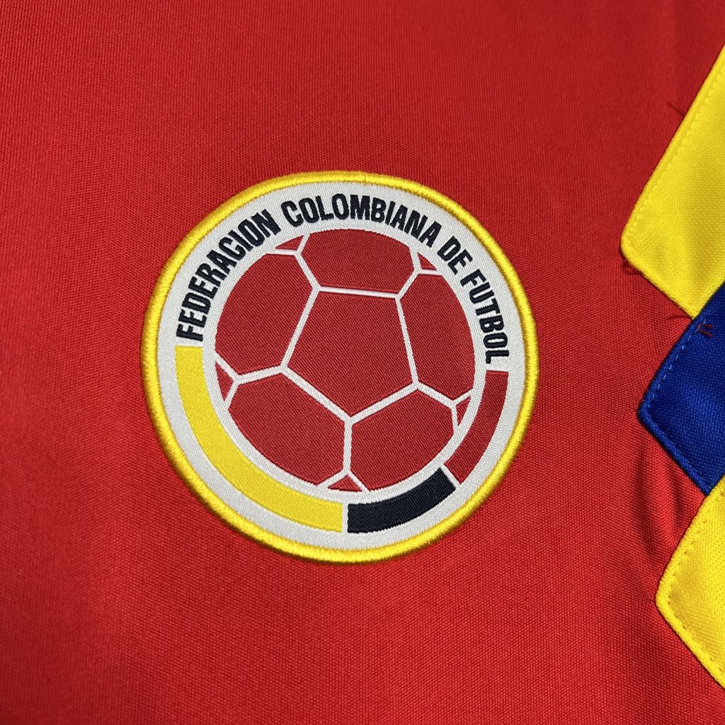 1990 Retro Colombia Home Football Shirt