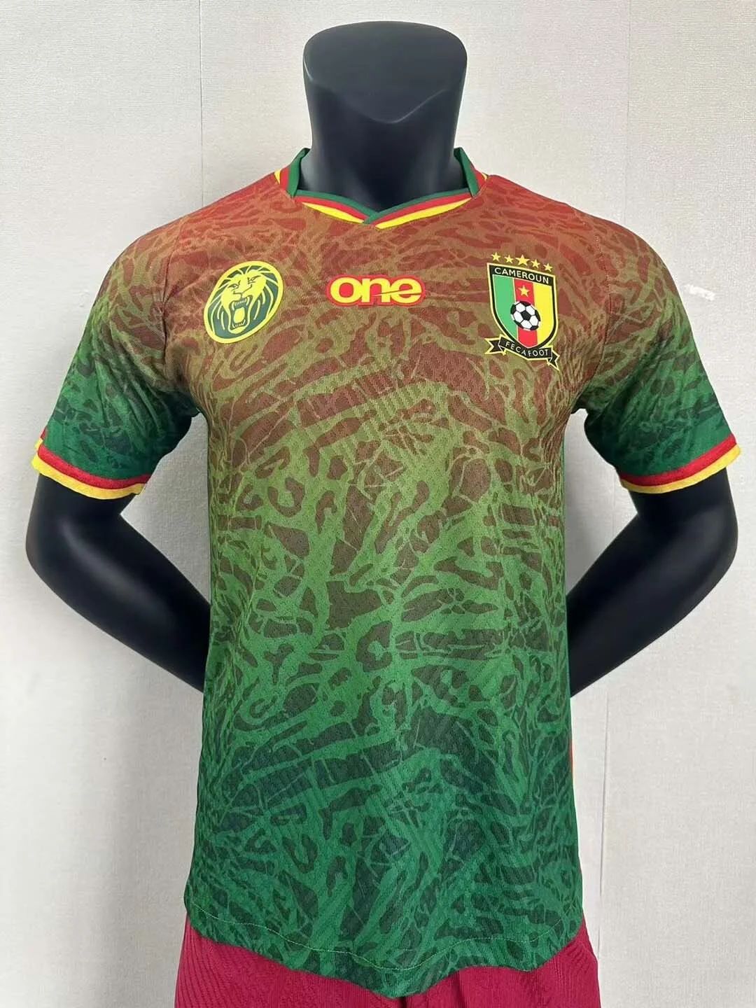 2024 Player Version Cameroon Home Football Shirt