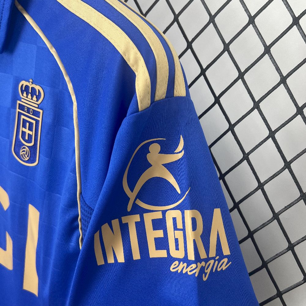 2025/2026 Real Oviedo Vetusta HomeFootball shirt 1:1 Thai Quality